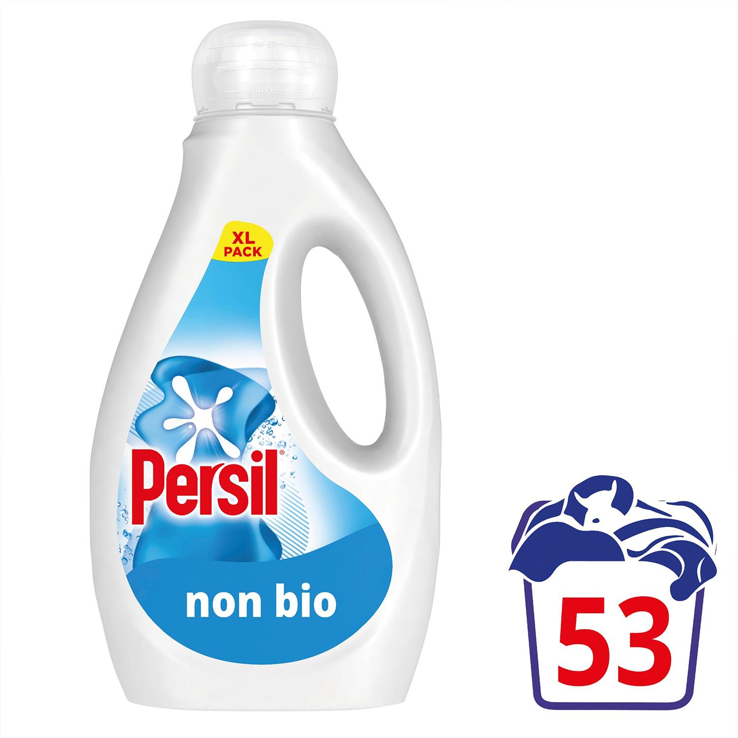 2x53W or 4x53W Persil Bio, NonBio, Colour Washing Liquid Detergent 1.431Litre - Picture 9 of 53