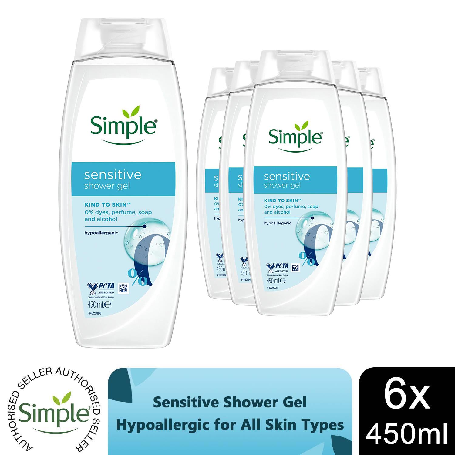 Gel de ducha refrescante, nutritivo o sensible Simple Kind to Skin, 450 ml - Imagen 59 de 124