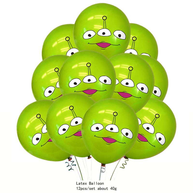 Globos Potdemiel Toy Story - Decoraciones de fiesta de látex de 12 pulgadas - Juego de 12 piezas - Imagen 6 de 10