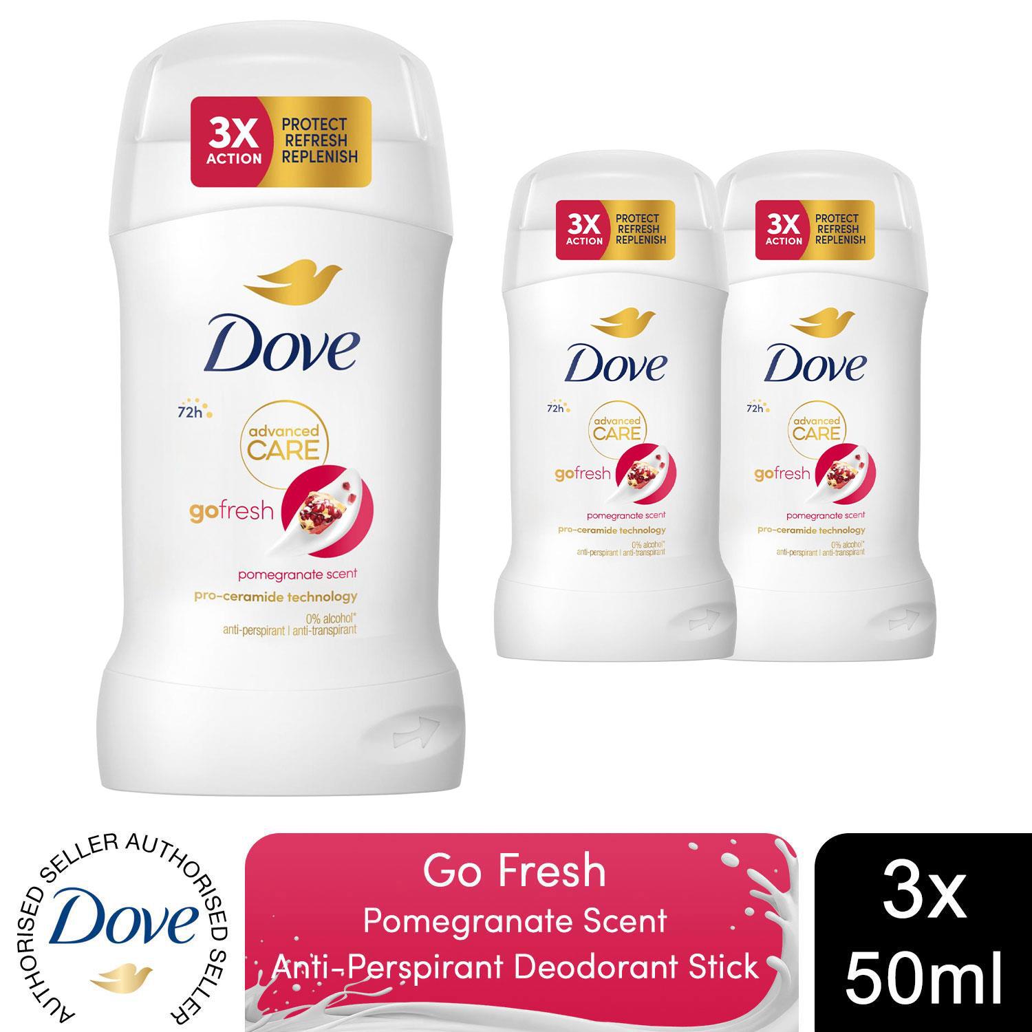 Dove Women Anti-Perspirant Deodorant Stick with 48H Sweat Protection, 50ml - Picture 15 of 141
