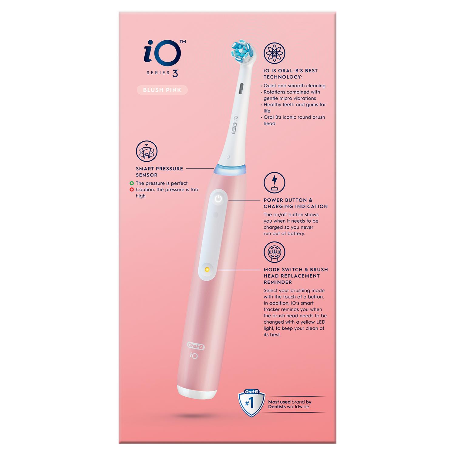 Oral-B iO3 Elektrische Wiederaufladbare Zahnbürste mit 3 Reinigungsmodi - Bild 16 von 36