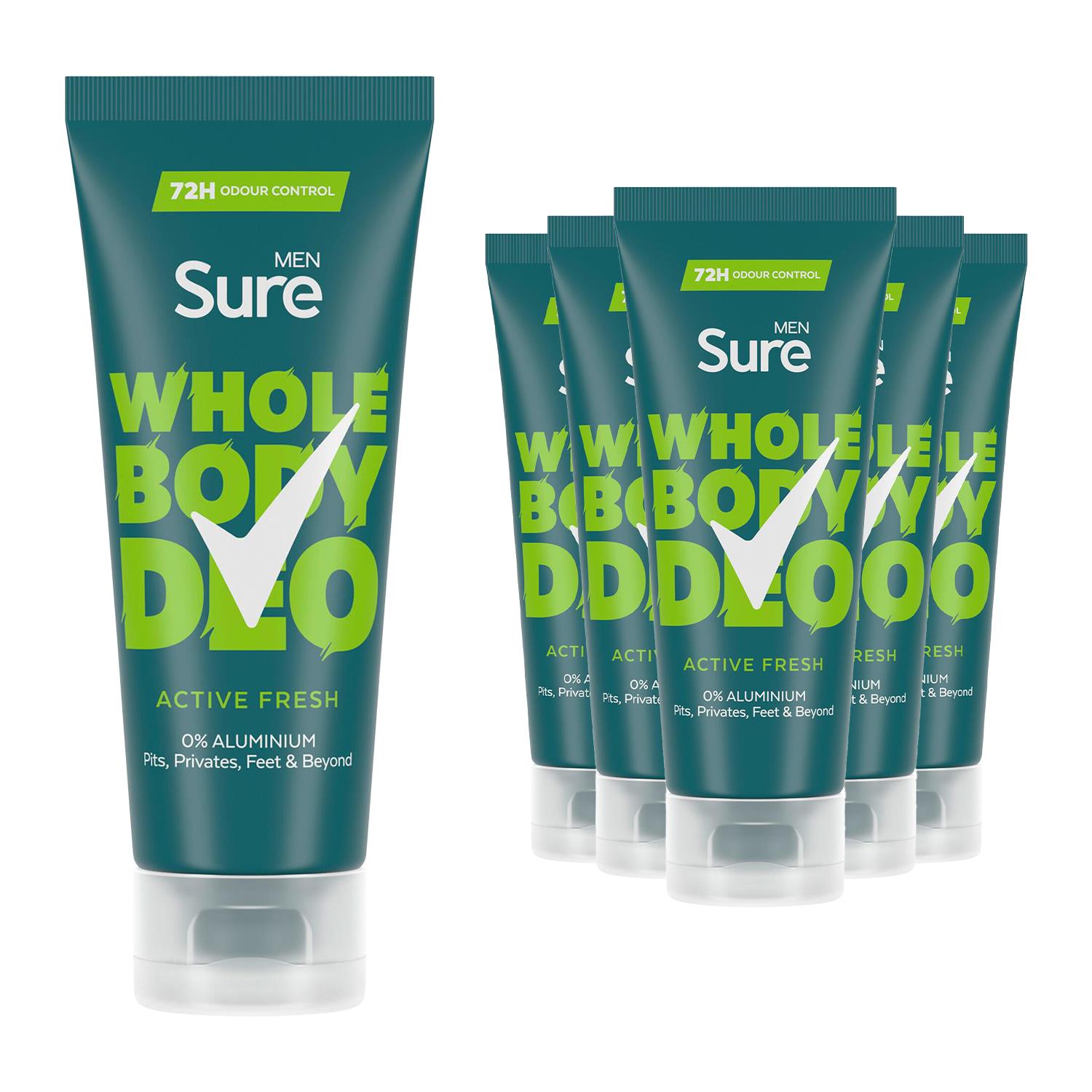 Sure Men Whole Body Deodorant Cream Ocean Rush & Active Fresh, 75ml - Picture 26 of 64