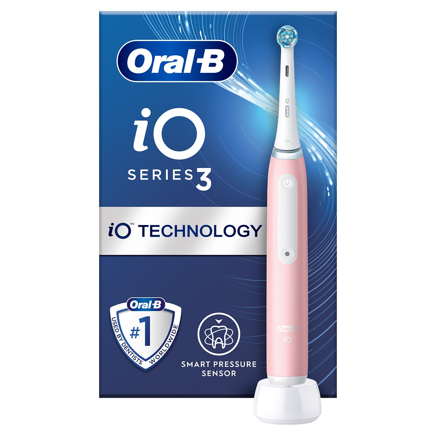 Oral-B iO3 Elektrische Wiederaufladbare Zahnbürste mit 3 Reinigungsmodi - Bild 17 von 36