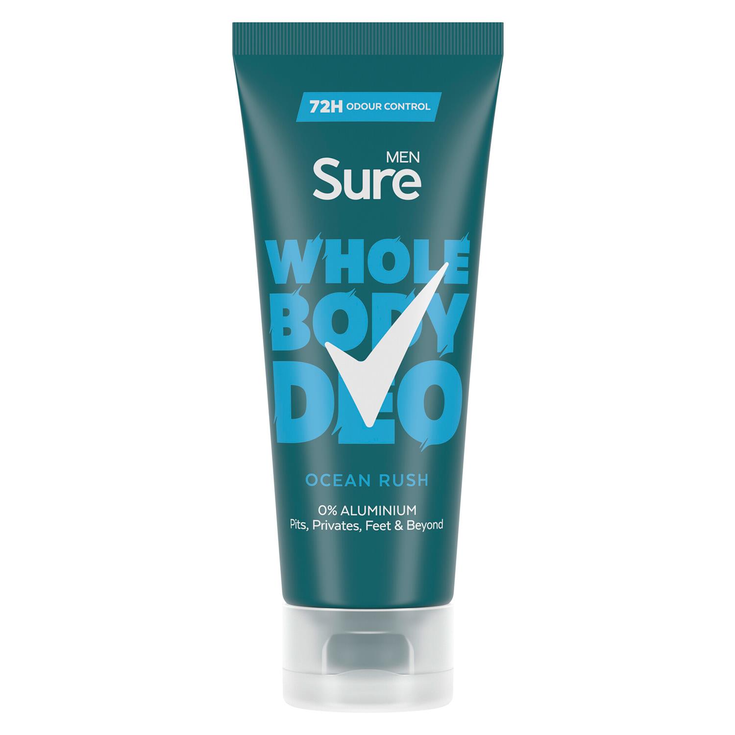 Sure Men Whole Body Deodorant Cream Ocean Rush & Active Fresh, 75ml - Picture 46 of 64