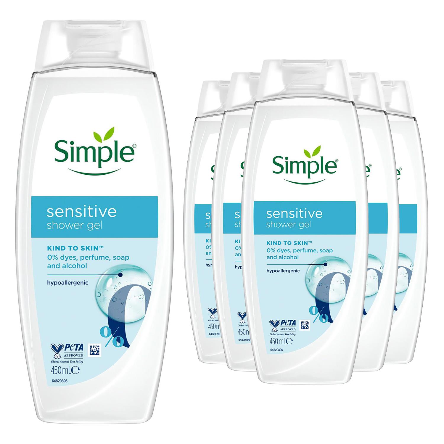 Gel de ducha refrescante, nutritivo o sensible Simple Kind to Skin, 450 ml - Imagen 68 de 124