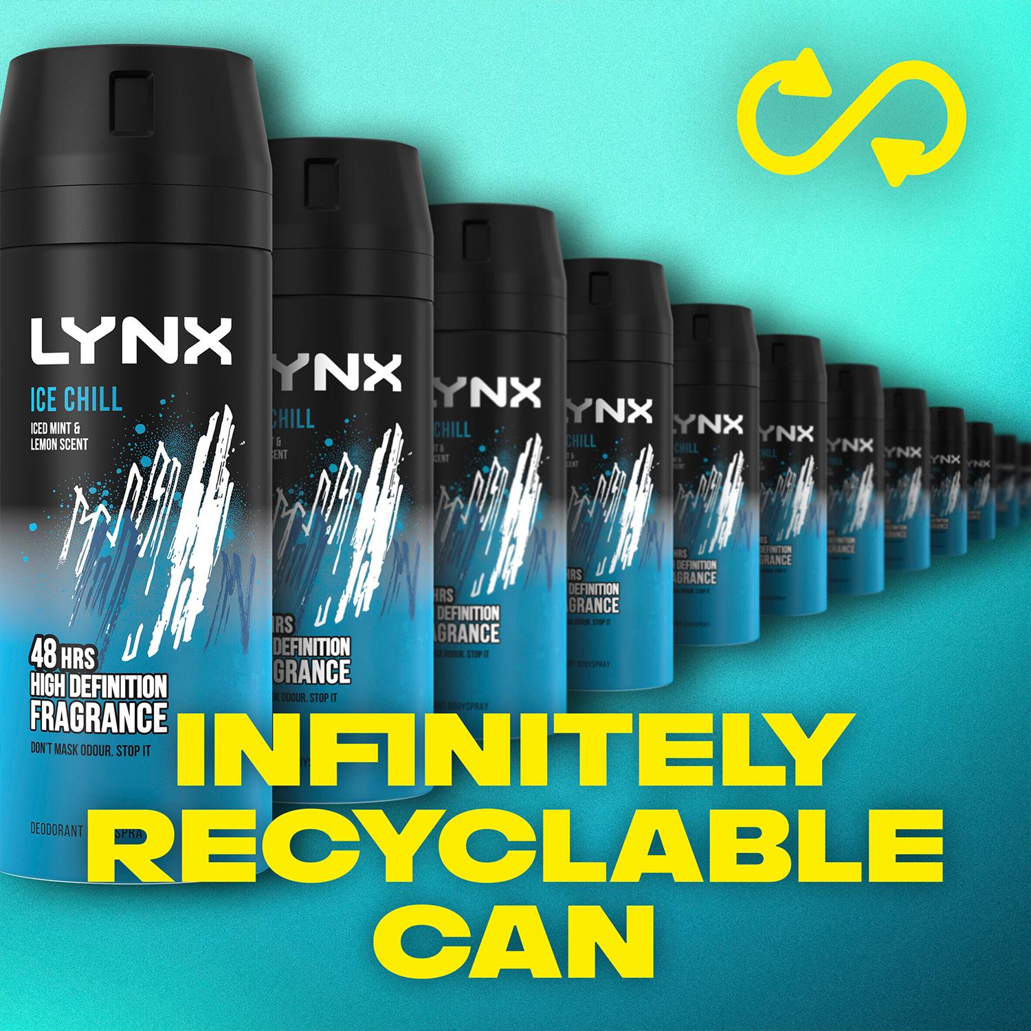 Lynx 48-Hour Odour Protection Body Spray Deodorant, 3 or 6 Pack, 150ml - Picture 79 of 185