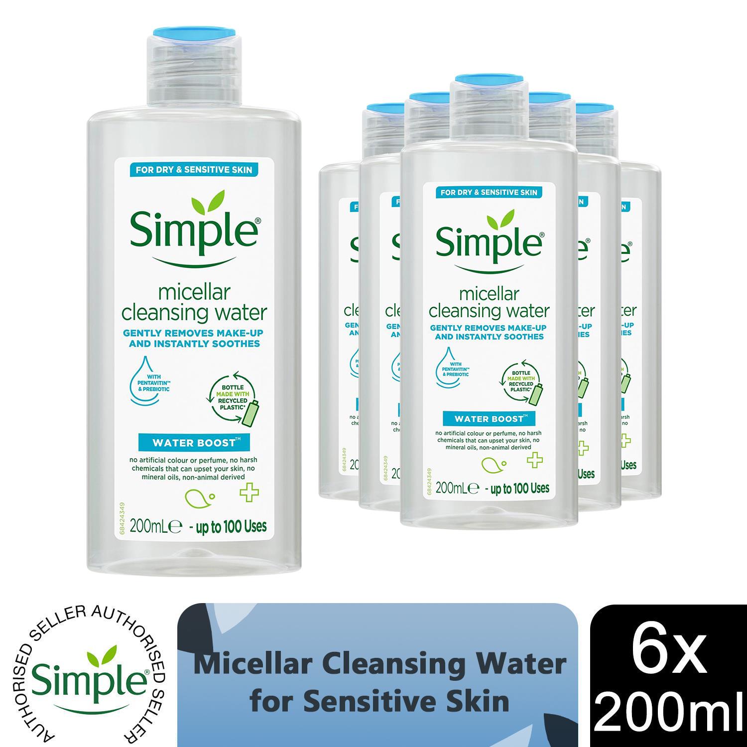 Simple Water Boost Hydrating Moisturisers, Cleanser & Face Mask For Dry Skin - Picture 81 of 89