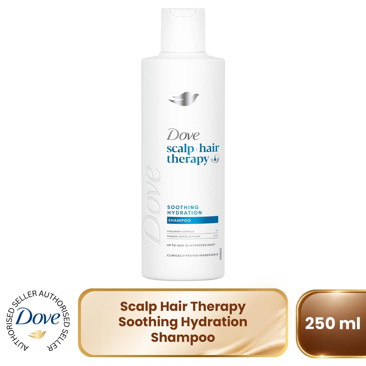 Dove Scalp+ Hair Therapy Soothing Hydration Shampoo or Conditioner 250ml - Image 3