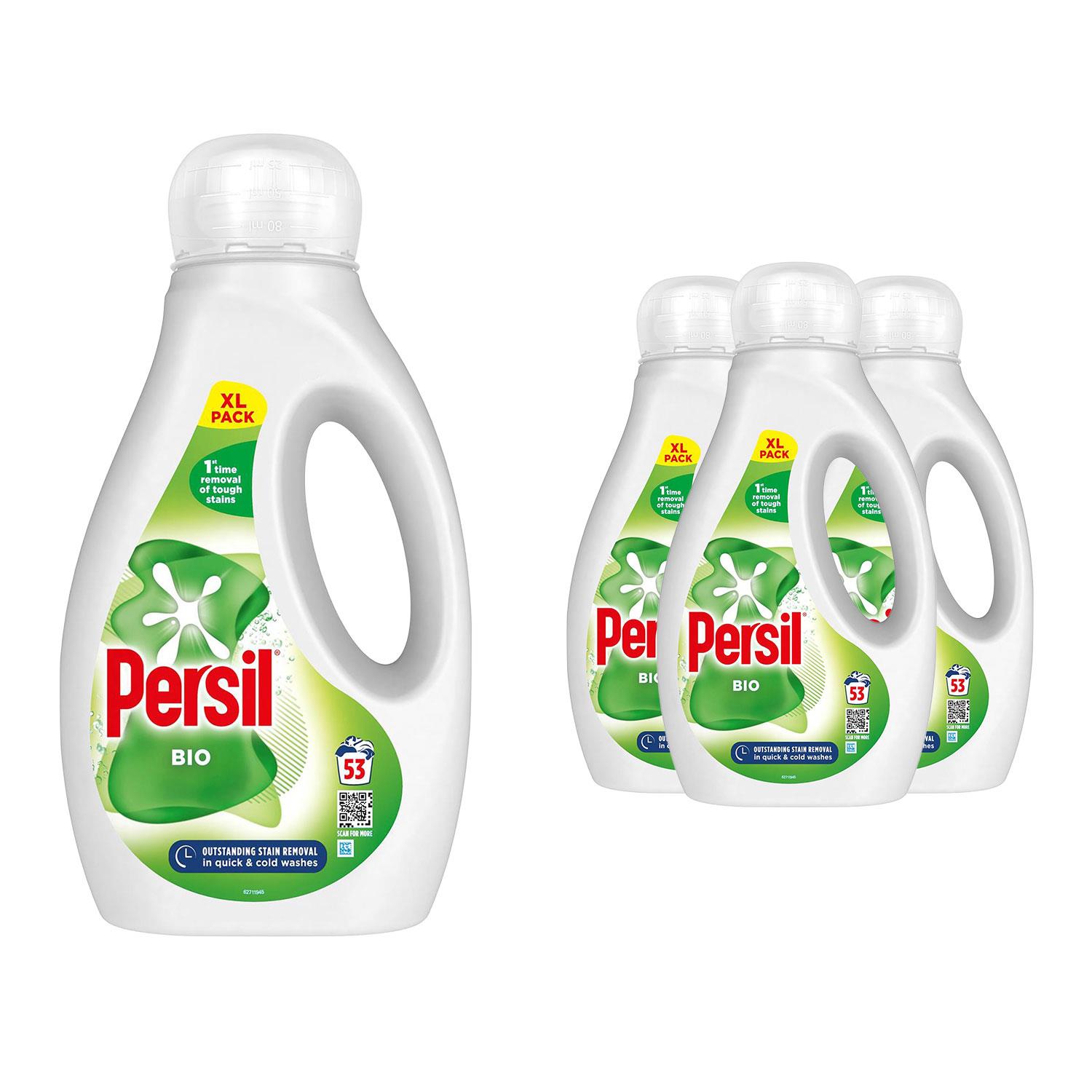 2x53W or 4x53W Persil Bio, NonBio, Colour Washing Liquid Detergent 1.431Litre - Picture 53 of 53
