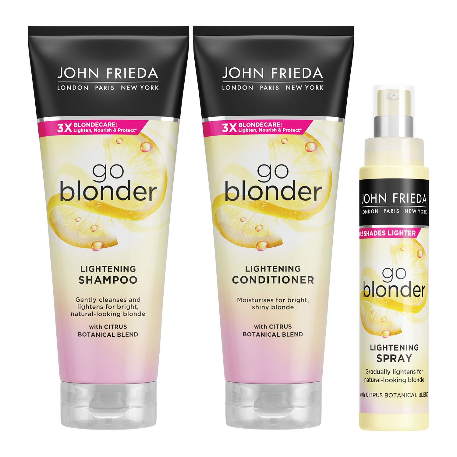 John Frieda Go Blonder Haircare Range of Shampoo, Conditioner & Lightening Spray - Picture 45 of 45