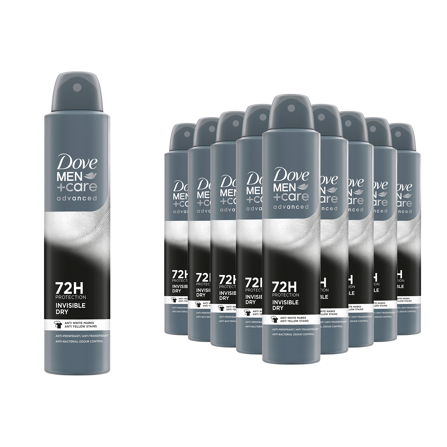 Dove Anti-Perspirant Men+Care Advanced 72H Protection Deodorant, 200ml - Picture 278 of 401