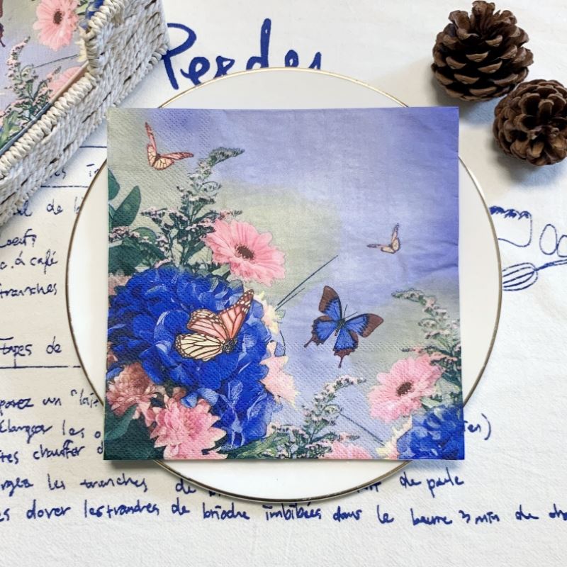 Elegantes Servilletas Mariposa - Ecológicas Paquete de 20 para Cualquier Ocasión - Imagen 5 de 34
