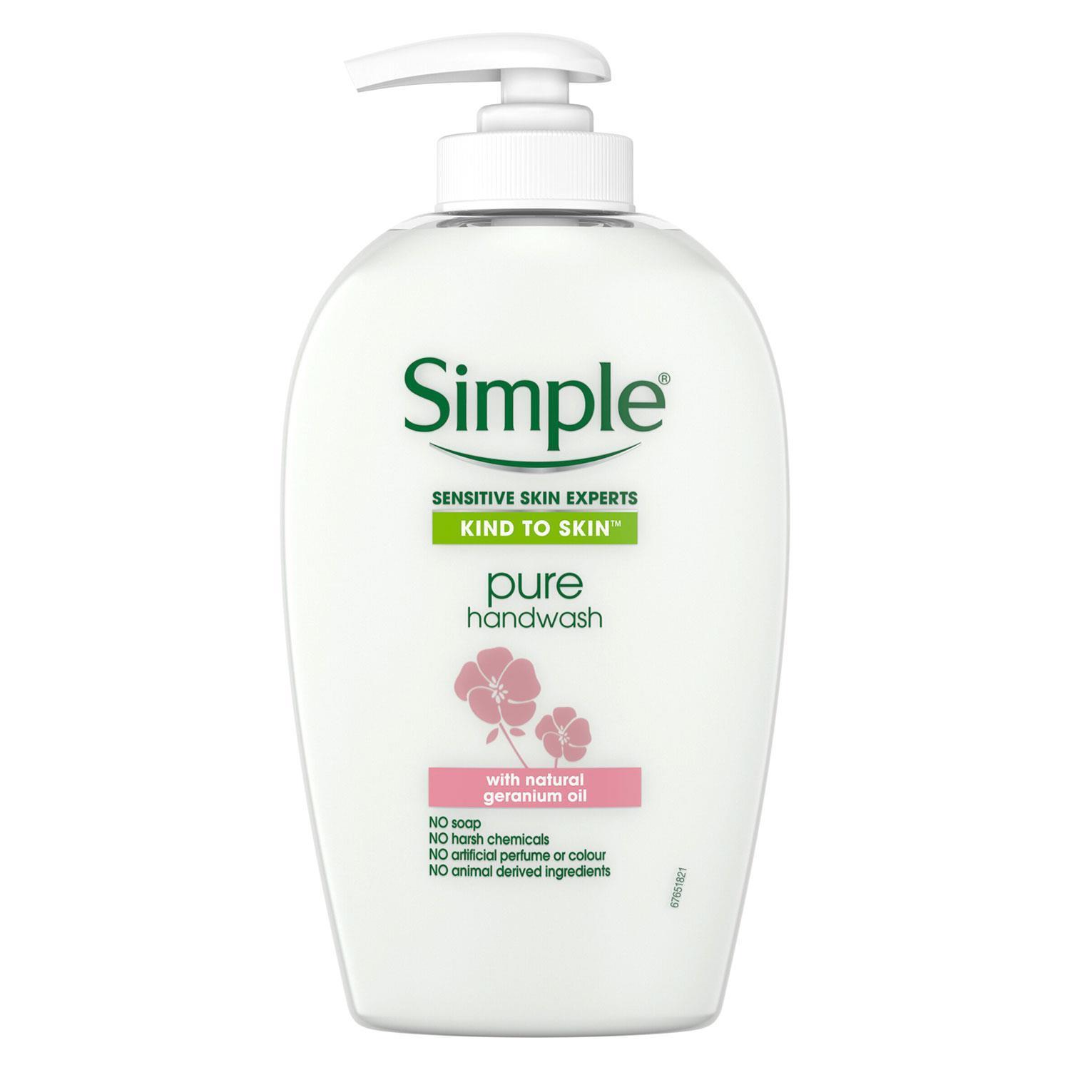 3xor6x 250ml Simple KindtoSkin Sensitive Skin Experts Hand Wash With Natural Oil - Picture 69 of 70