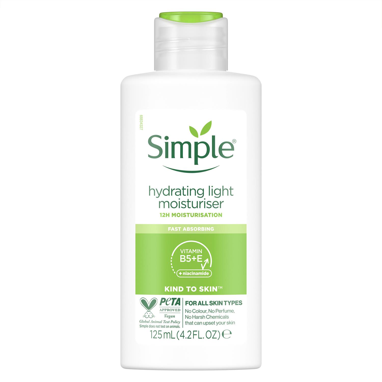 3pk or 6pk Simple Light Moisturiser for Sensitive Skin - Picture 31 of 32