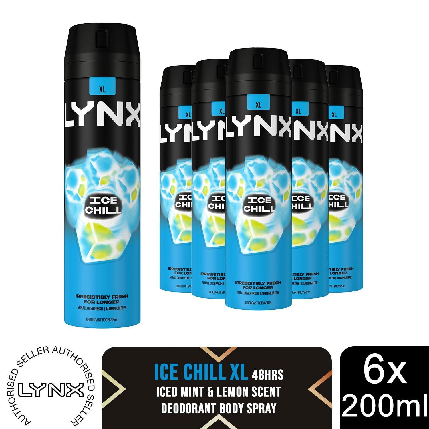 Lynx XL 48-Hour High Definition Fragrance Body Spray Deodorant, 6 Pack, 200ml - Picture 48 of 84