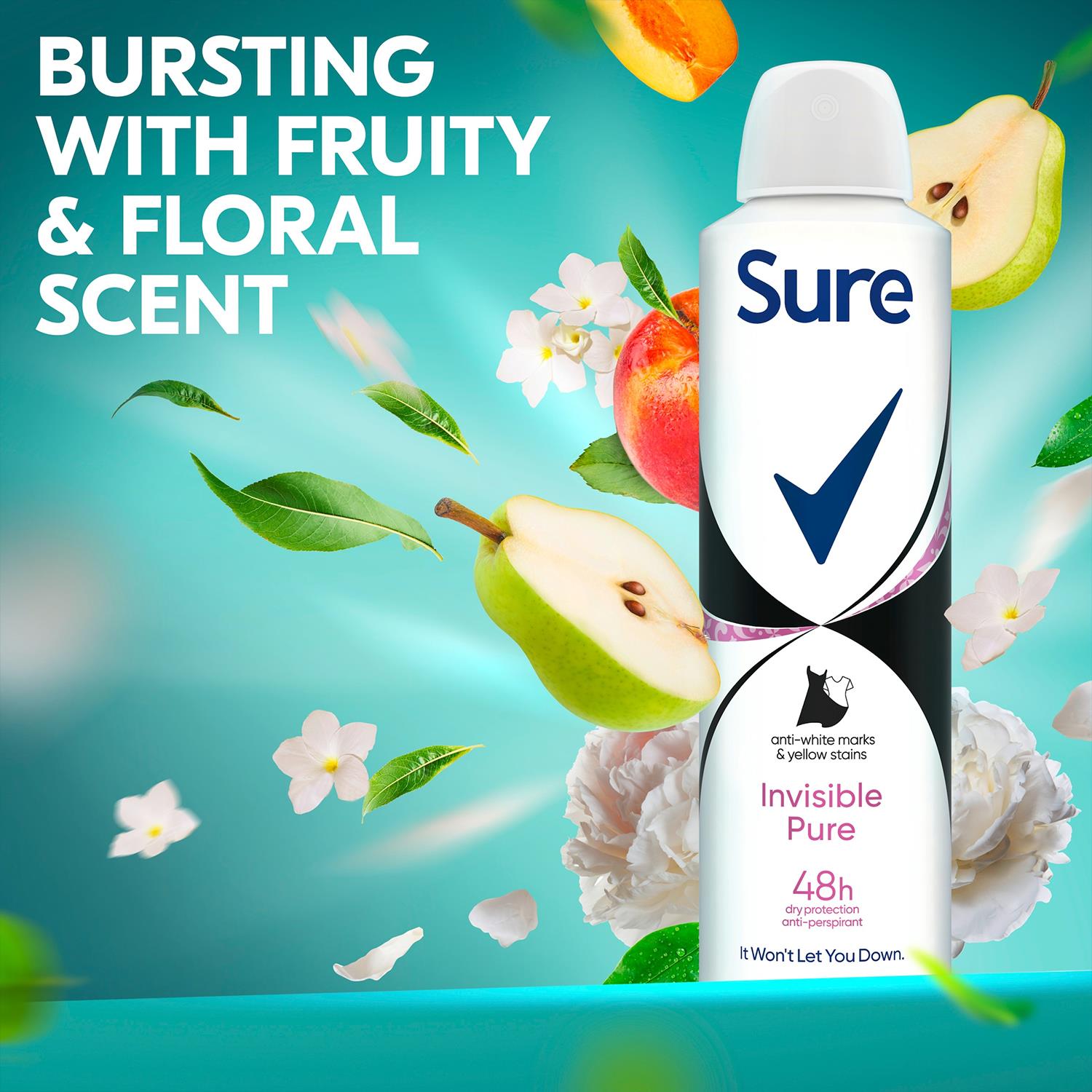 Sure Women Motion Sense Antiperspirant Deodorant, 3 Pack, 150ml - Picture 41 of 56