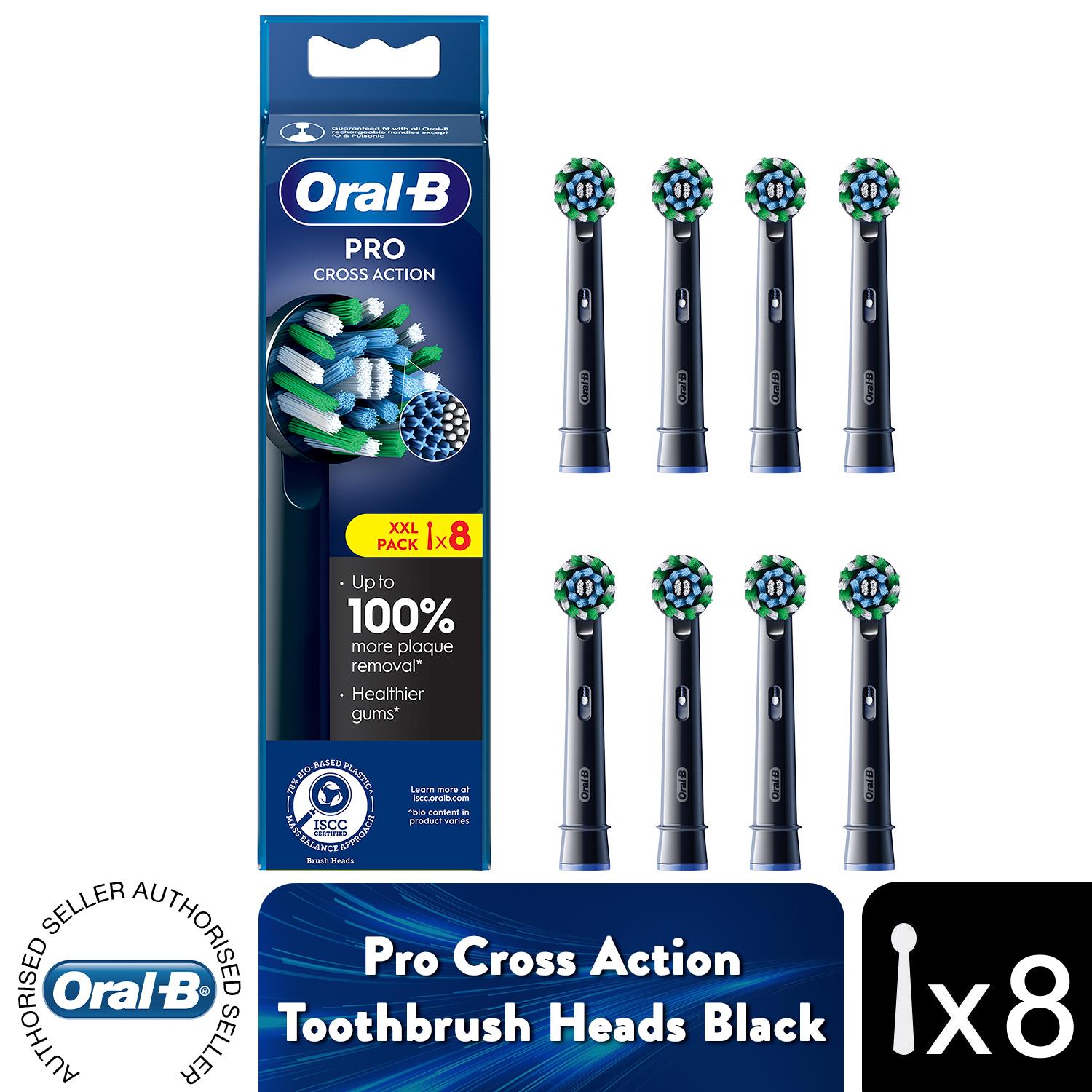 Oral-B Precision, Sensi Clean, 3DWhite oder Cross-Action Zahnbürstenköpfe, 8 Stück - Bild 30 von 47