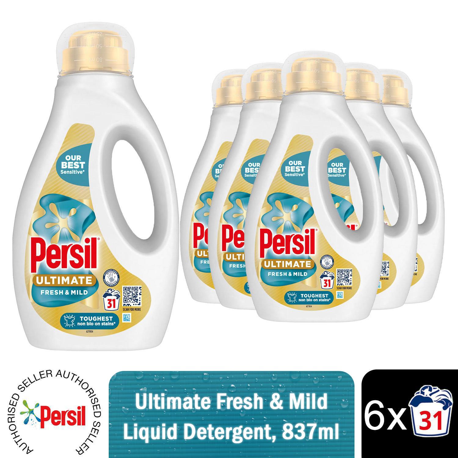 Persil Ultimate Liquid Detergent Stain Removal 31W 837ml, Select Type & Pack - Picture 137 of 155