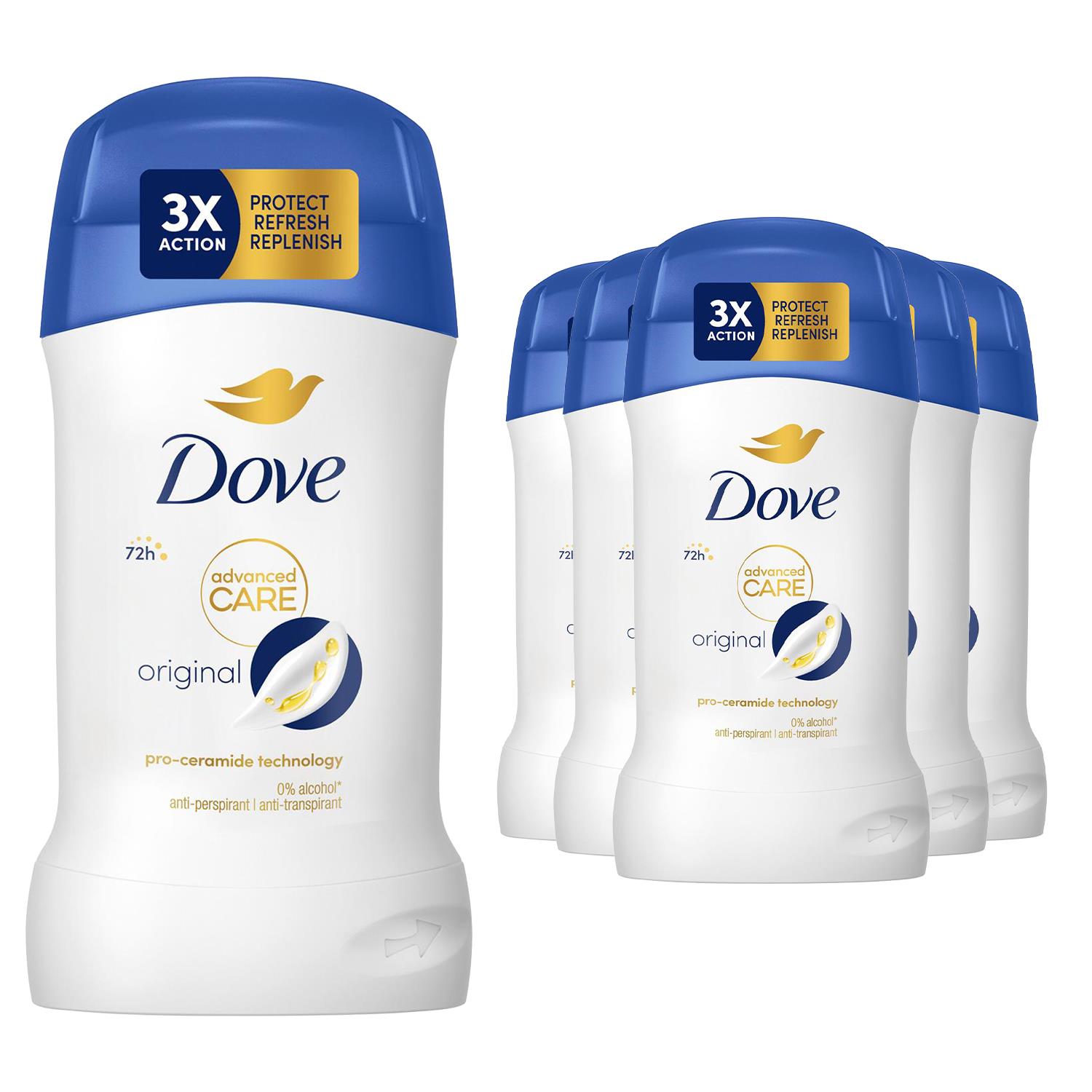 Dove Women Anti-Perspirant Deodorant Stick with 48H Sweat Protection, 50ml - Picture 68 of 141