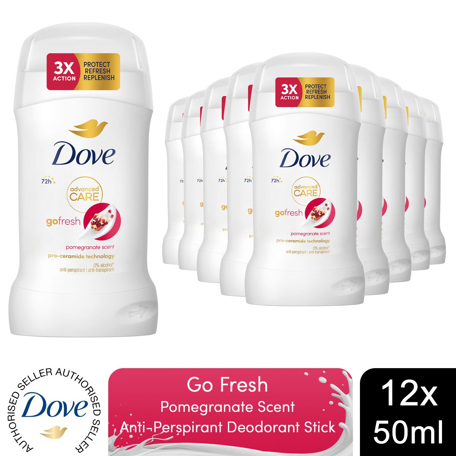 Dove Women Anti-Perspirant Deodorant Stick with 48H Sweat Protection, 50ml - Picture 82 of 141