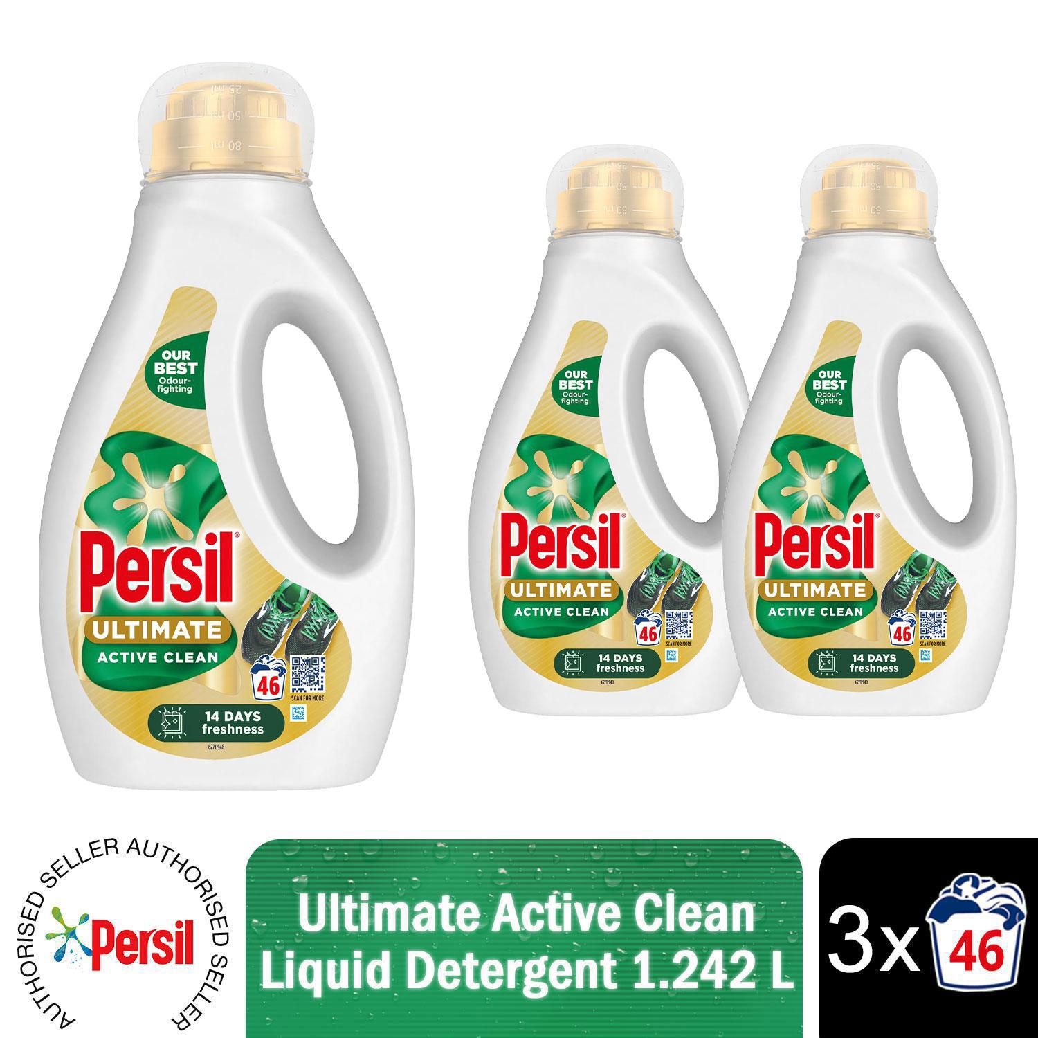 Persil Ultimate Liquid Detergent Stain Removal 46W 1.242 L, Select Type & Pack - Picture 45 of 203