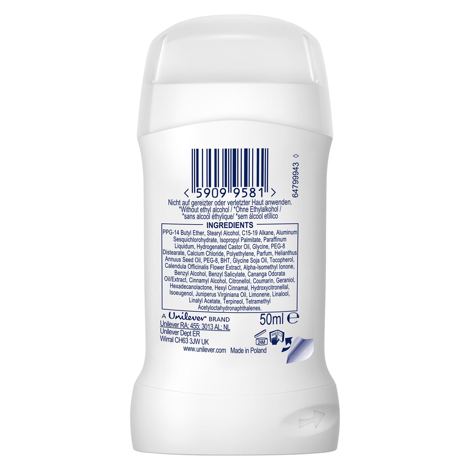 Dove Women Anti-Perspirant Deodorant Stick with 48H Sweat Protection, 50ml - Picture 91 of 141