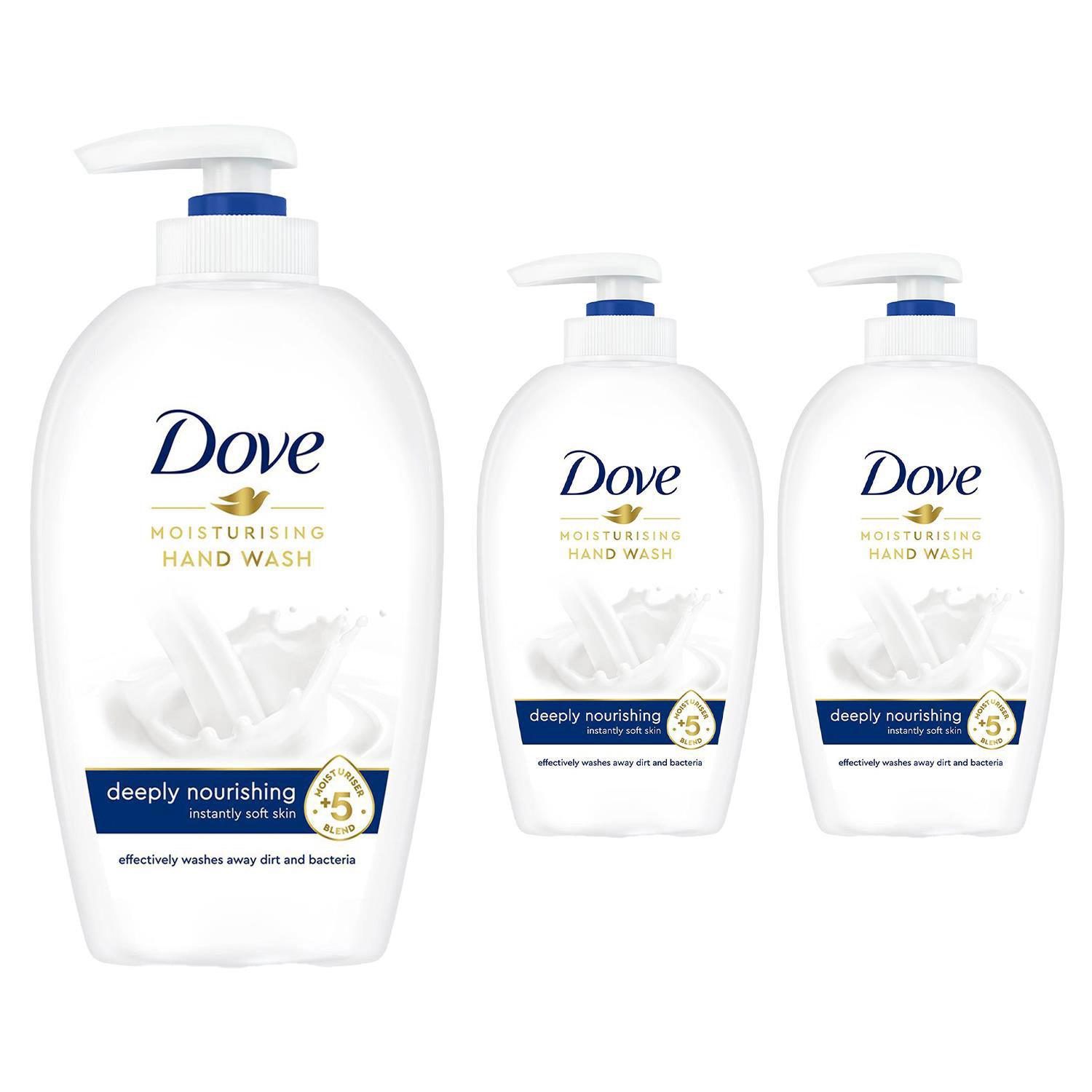 Dove Deeply Nourishing, Pampering Care, Fine Silk or Care&Protect HandWash 250ml - Picture 24 of 101