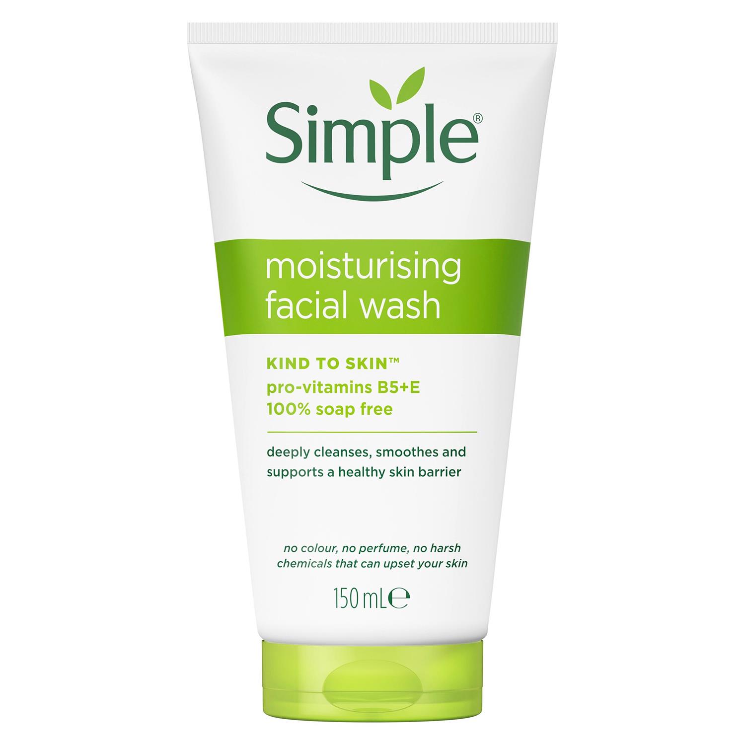 2x150ml Simple Kind to Skin Moisturising/Purifying FacialWash for Sensitive Skin - Picture 35 of 36