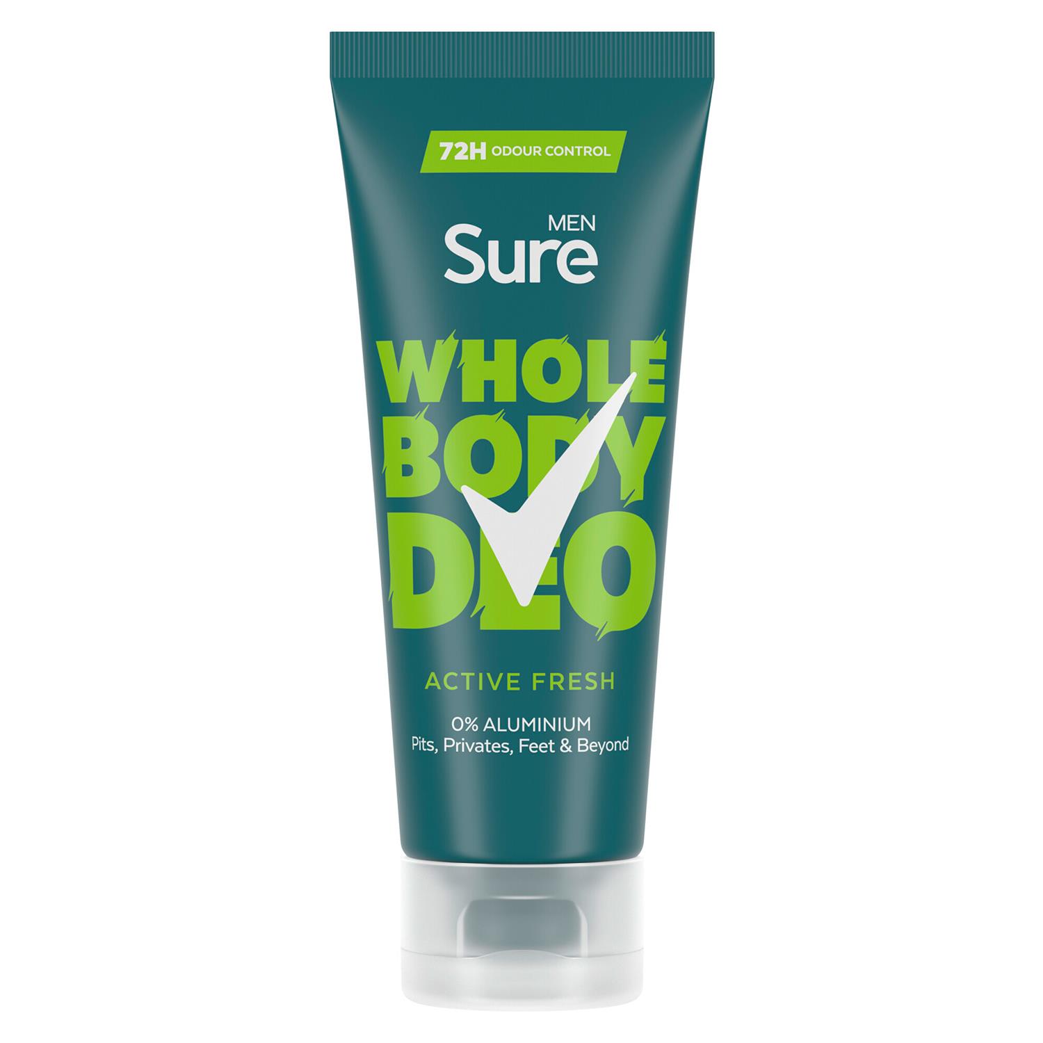Sure Men Whole Body Deodorant Cream Ocean Rush & Active Fresh, 75ml - Picture 8 of 64