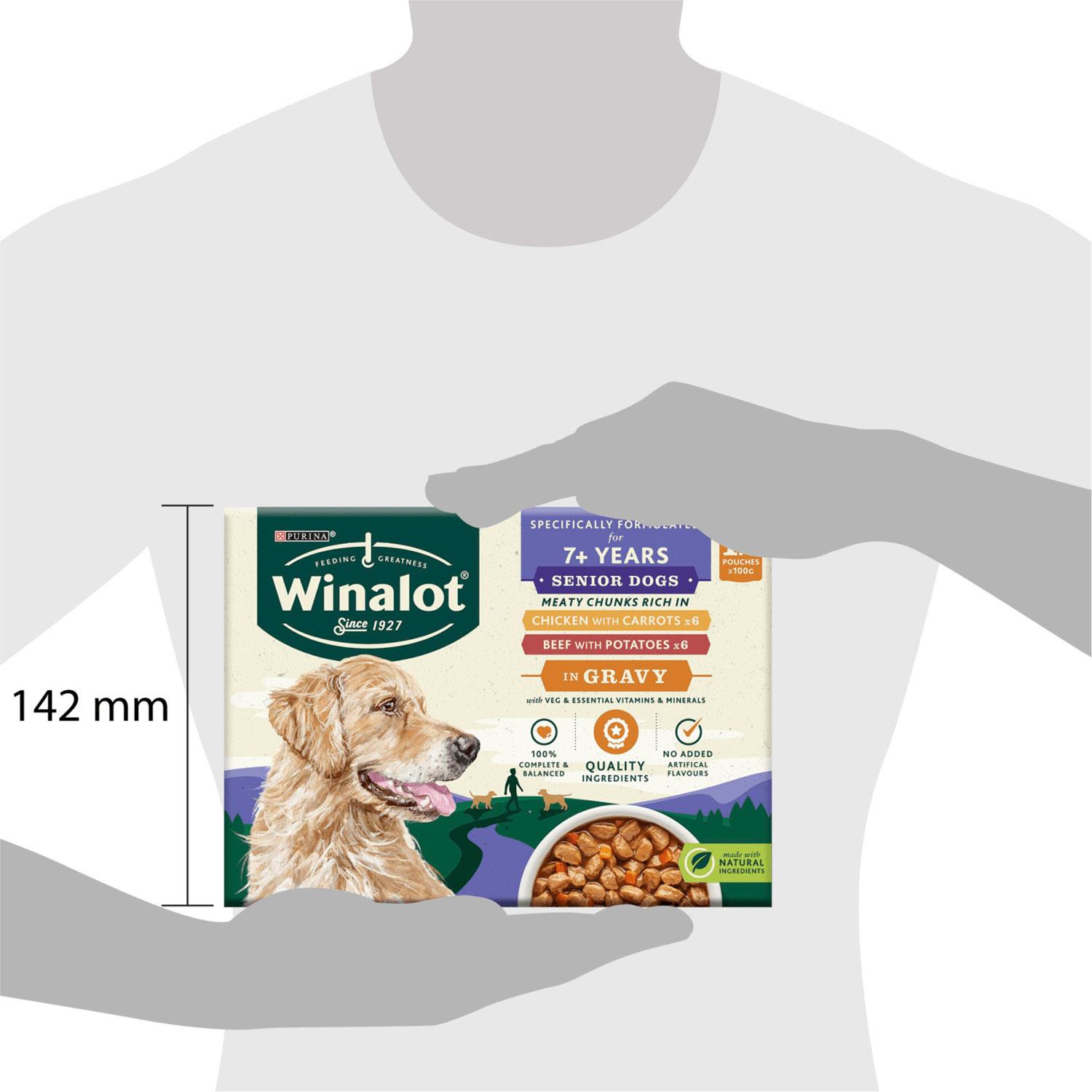 Winalot Mokra karma dla psów Mięsiste kawałki warzyw Mieszane w sosie - opakowania zbiorcze - Zdjęcie 9 z 28