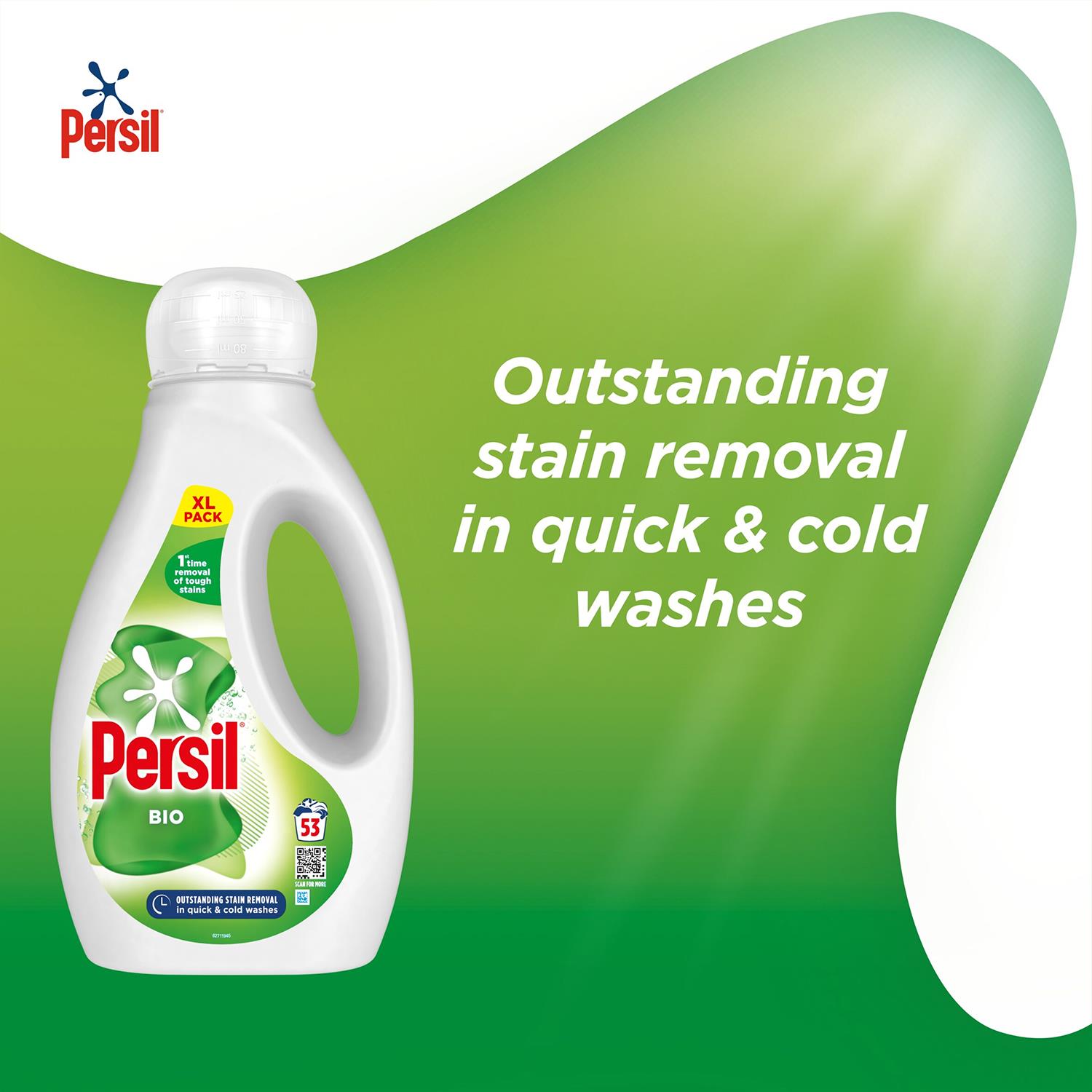 2x53W or 4x53W Persil Bio, NonBio, Colour Washing Liquid Detergent 1.431Litre - Picture 51 of 53
