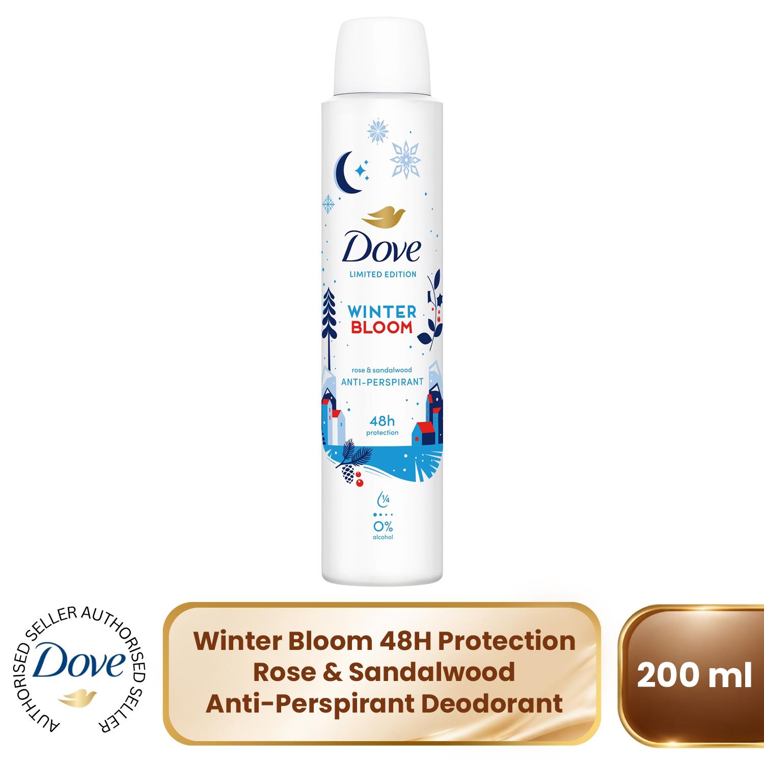 Dove Anti-Perspirant Deodorant Winter Bloom, 48H Sweat Protection 200Ml - Image 3