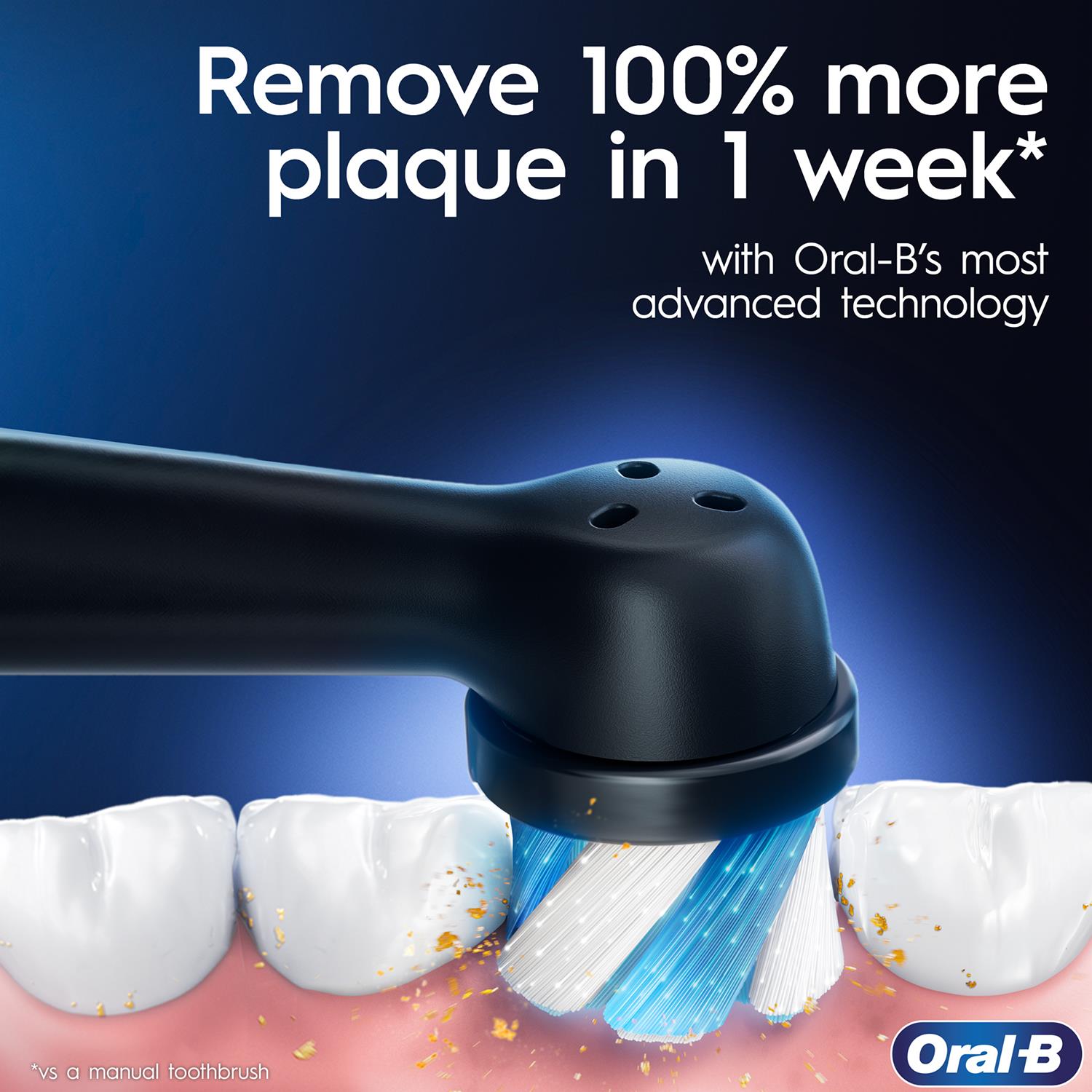 Oral-B iO3 Elektrische Wiederaufladbare Zahnbürste mit 3 Reinigungsmodi - Bild 15 von 36