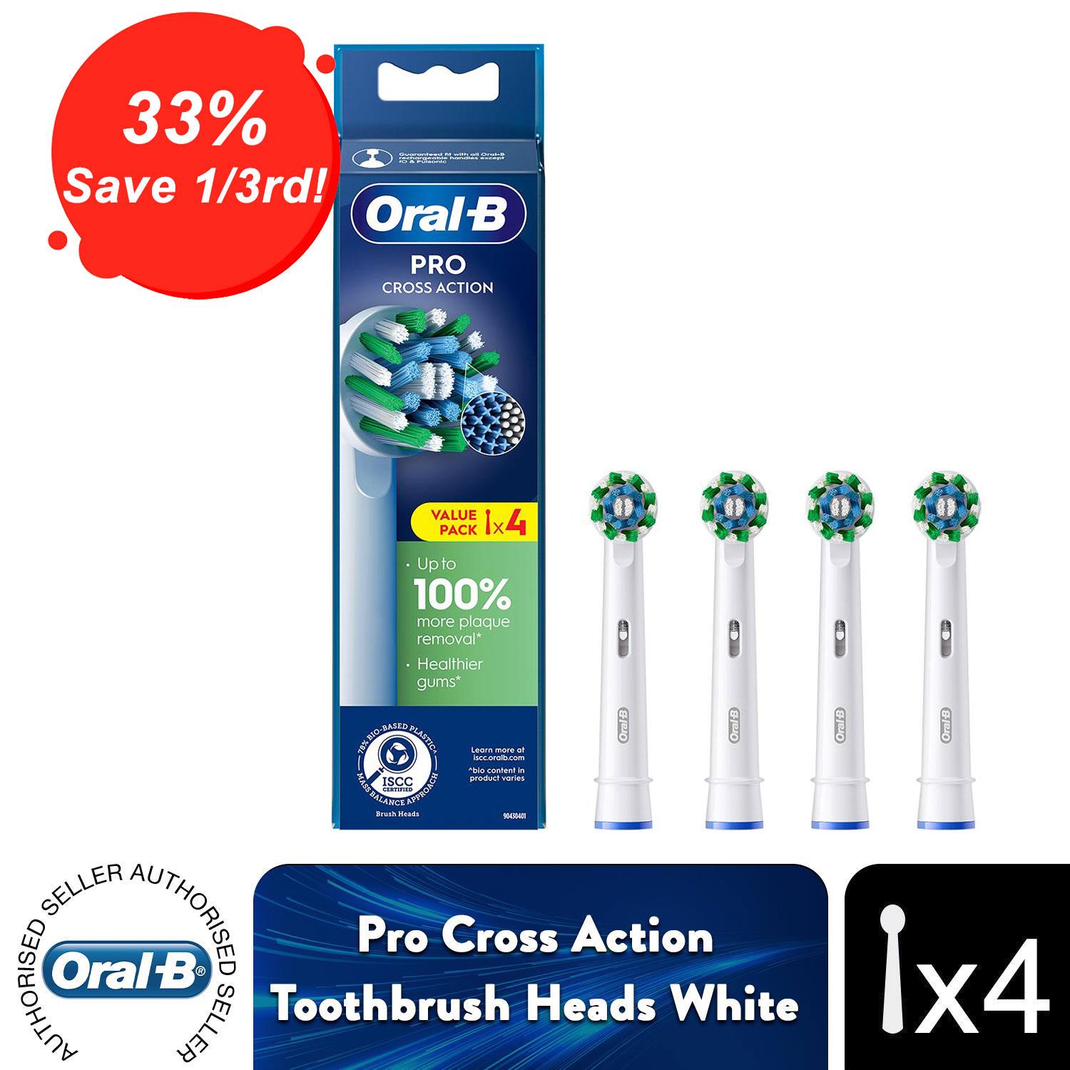 Oral-B Pro X-Filaments Elektrische Zahnbürste Nachfüller Ersatzköpfe, 4er Pack - Bild 32 von 68