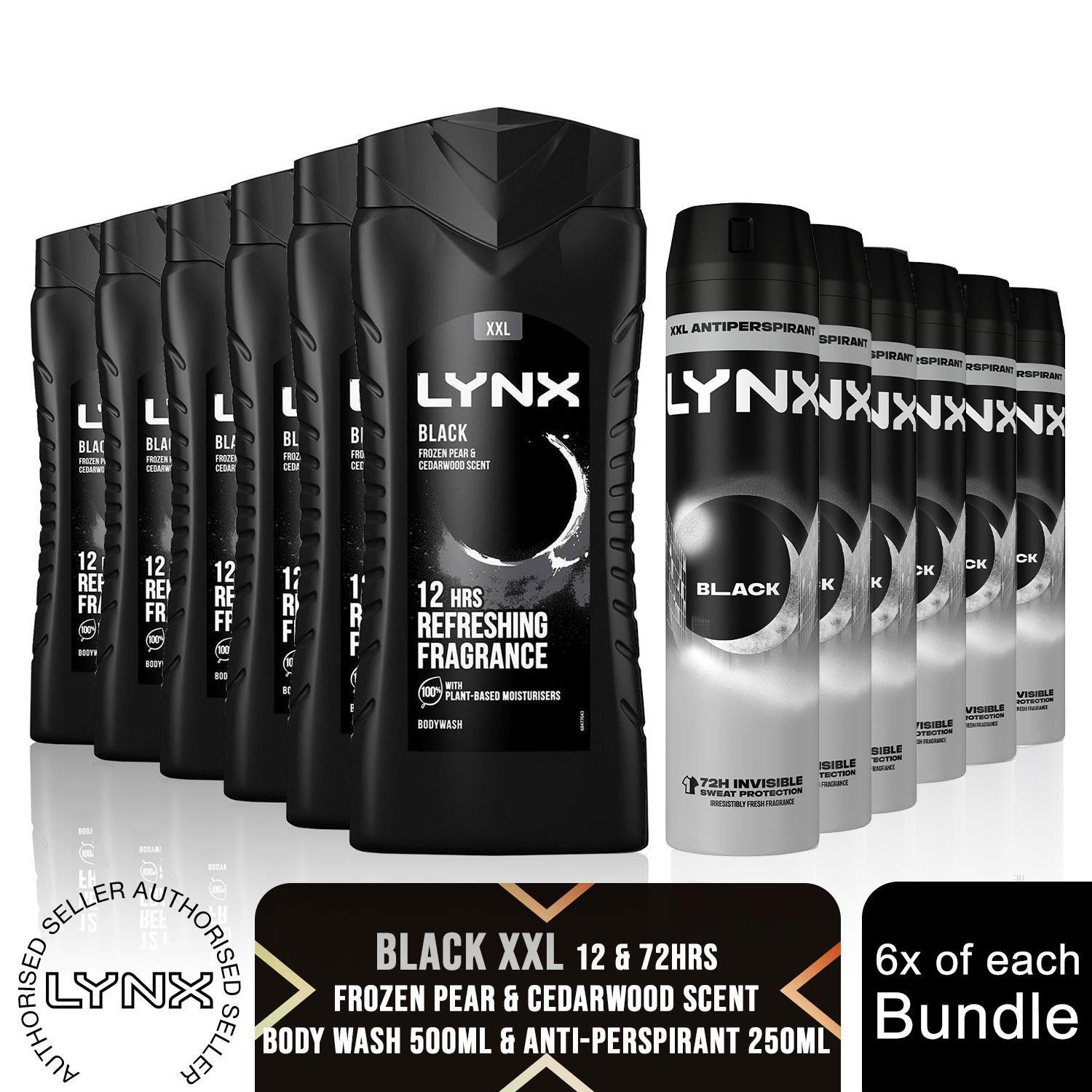 Lynx 12H Erfrischendes Duschgel 500 ml & 72H Fresh Antitranspirant 250ml, je 6x - Bild 17 von 46