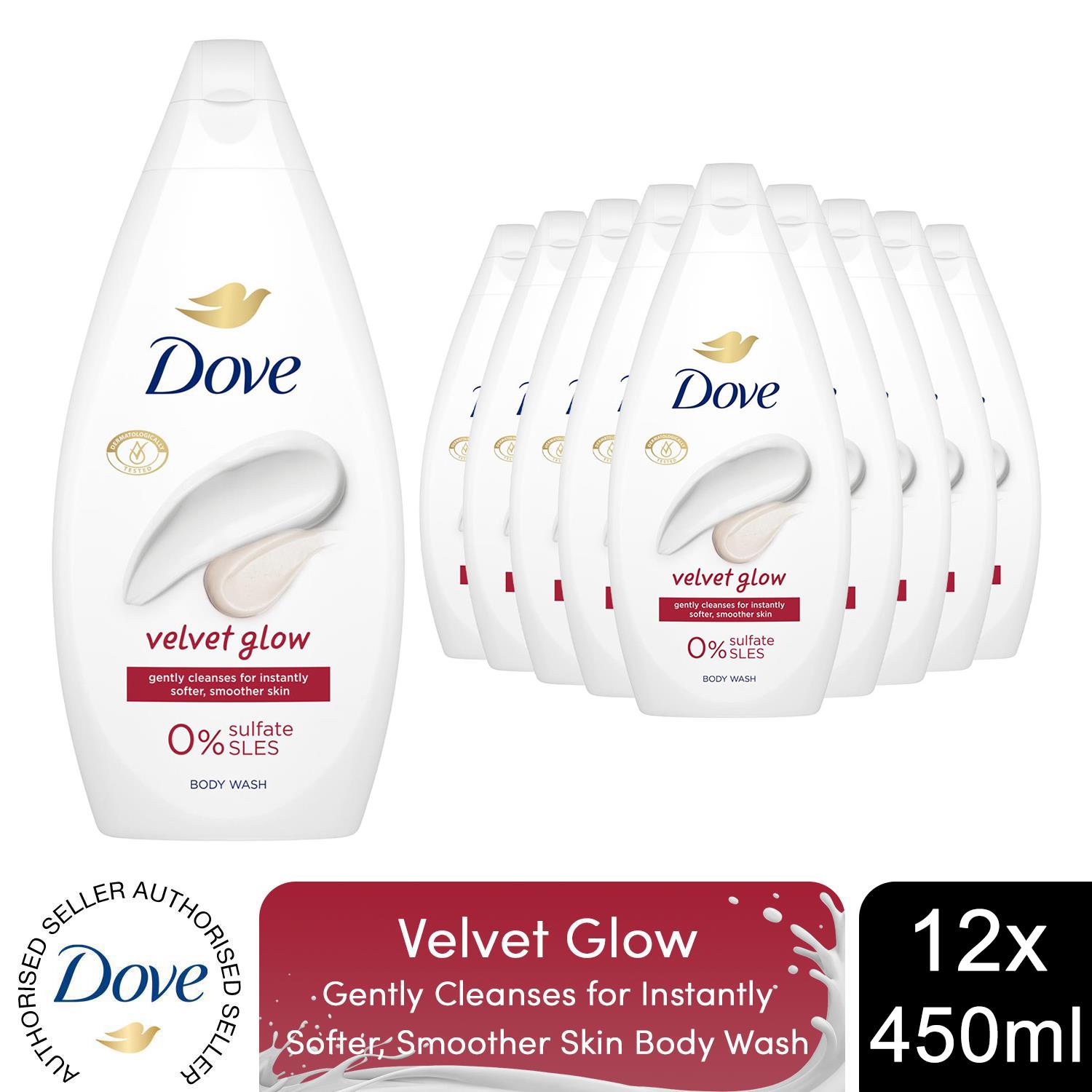 Dove Body Wash Moisturising Cream Caring/Pampering/Soothing 3x, 6x or 12x, 450ml - Picture 211 of 219