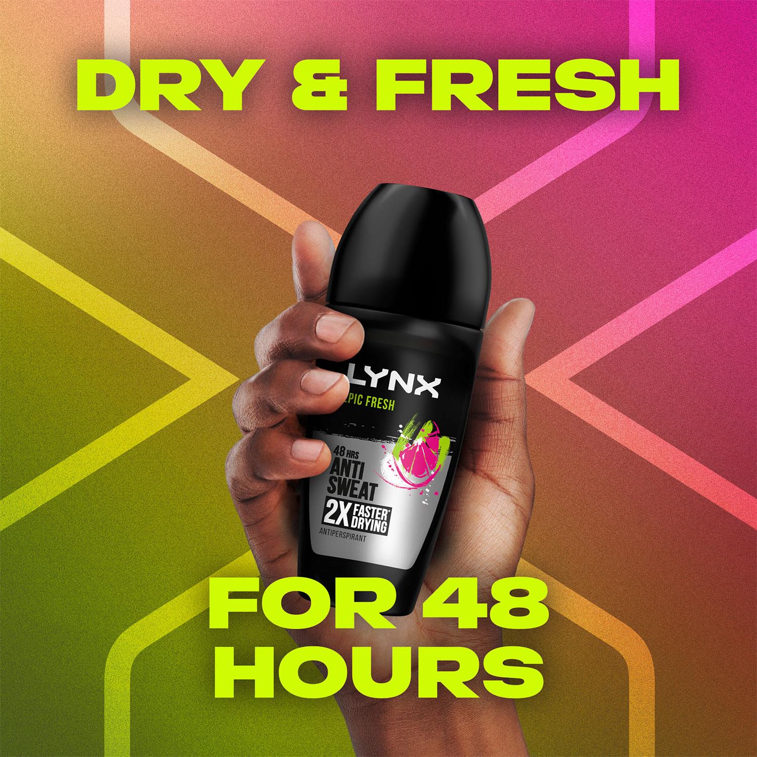 Lynx Africa, Epic Fresh or Sunset Fresh Anti-Perspirant Roll On 50ml, 36 Pack - Picture 23 of 31