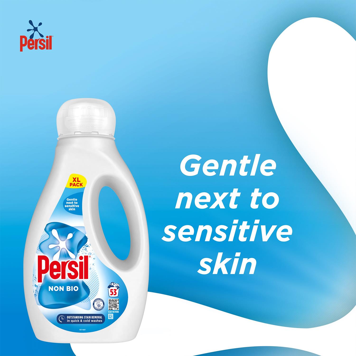 2x53W or 4x53W Persil Bio, NonBio, Colour Washing Liquid Detergent 1.431Litre - Picture 12 of 53