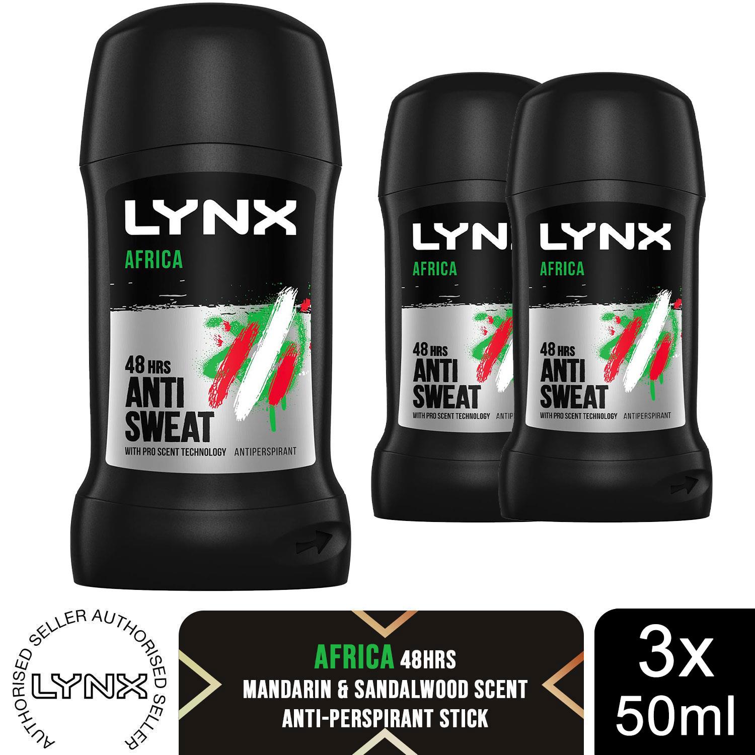 Lynx Deodorant Stick with 48Hrs or 72Hrs of Freshness 50ml, 3 Pack - Picture 11 of 47