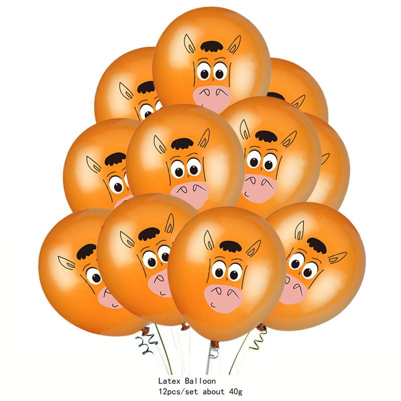 Globos Potdemiel Toy Story - Decoraciones de fiesta de látex de 12 pulgadas - Juego de 12 piezas - Imagen 10 de 10
