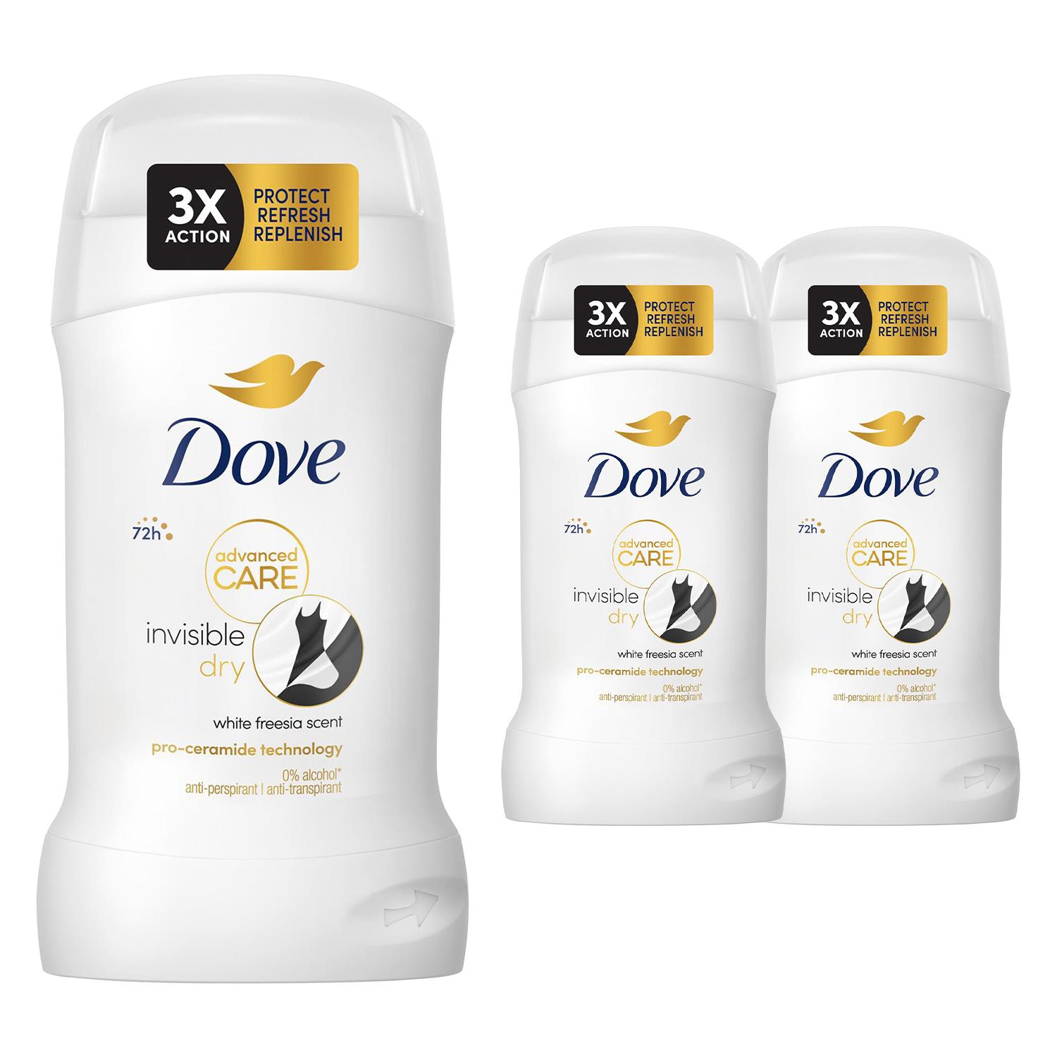 Dove Women Anti-Perspirant Deodorant Stick with 48H Sweat Protection, 50ml - Picture 28 of 141
