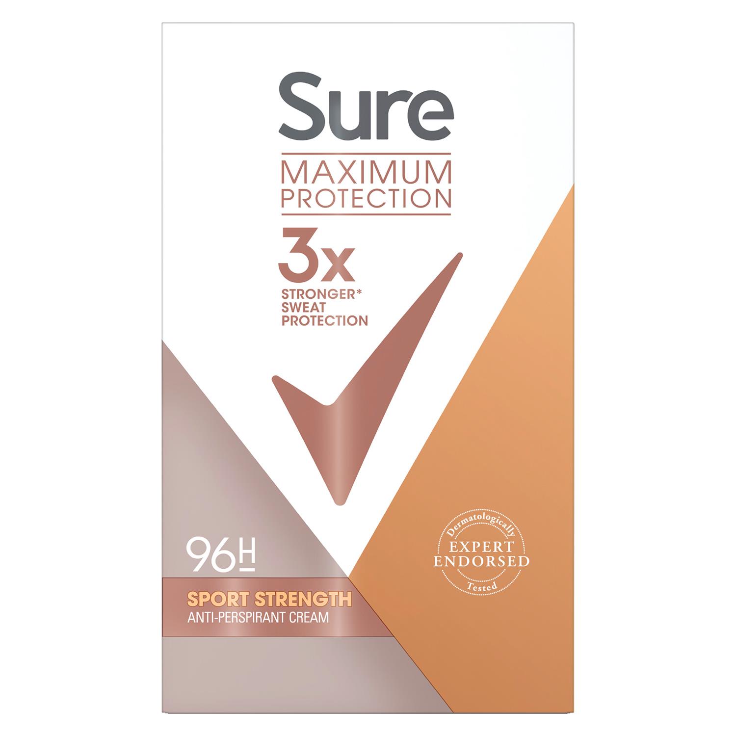 Sure Women Maximum Protection Anti-Perspirant Deodorant Cream, 45ml - Picture 141 of 142