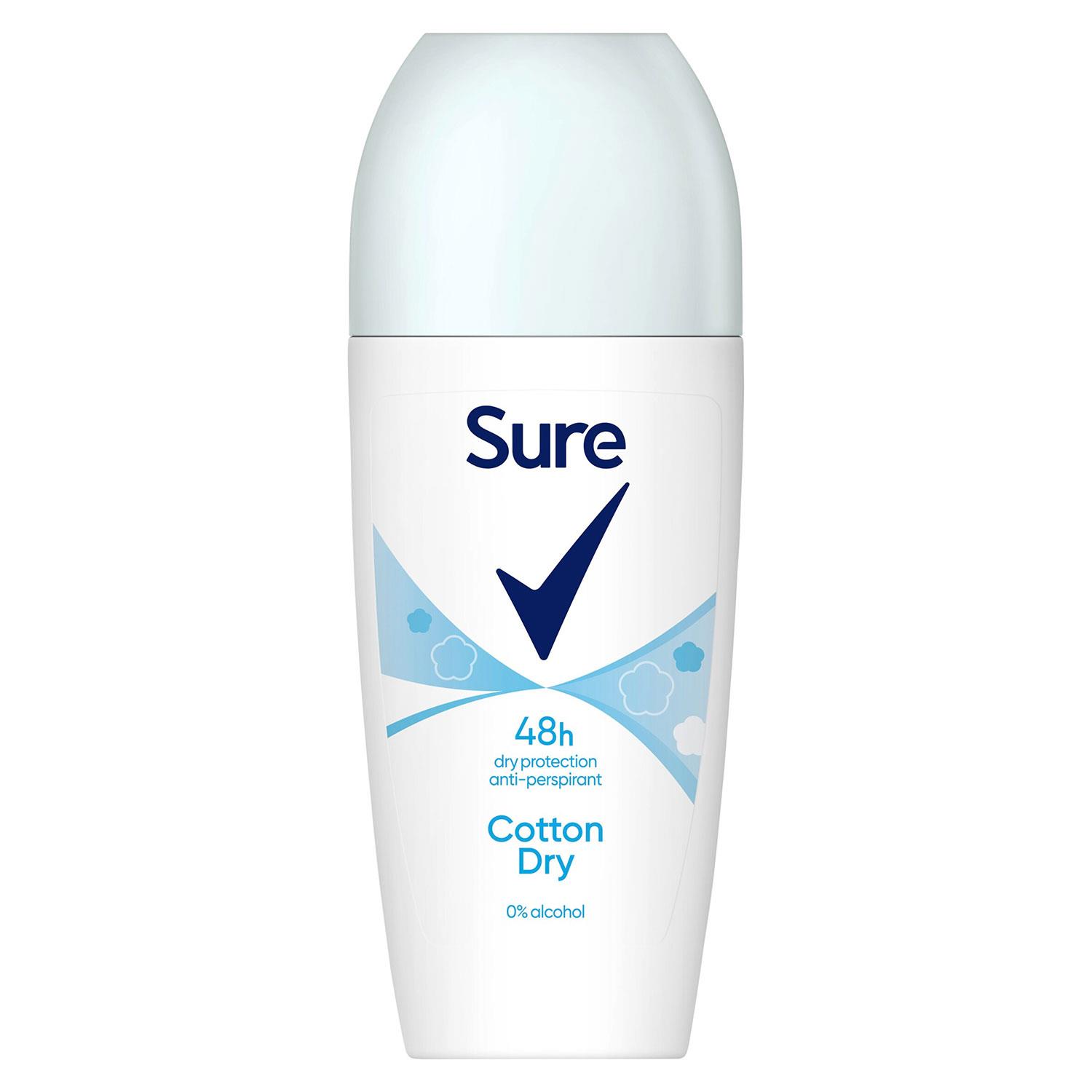 Sure Women Roll On 48 Hours Protection Anti-Perspirant Deodorant 50ml, 3 Pack - Picture 24 of 34