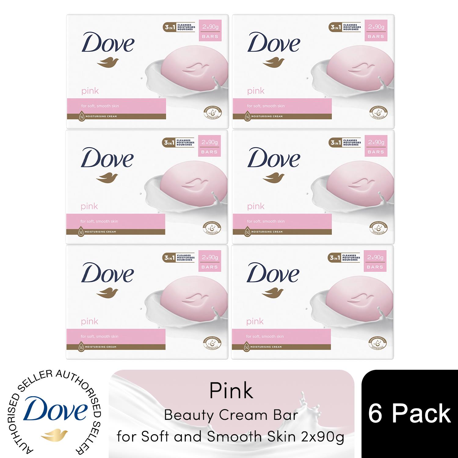 Barra Crema de Belleza Hidratante Dove para Piel Sensible y Suave, Suave, 2x90g - Imagen 54 de 81