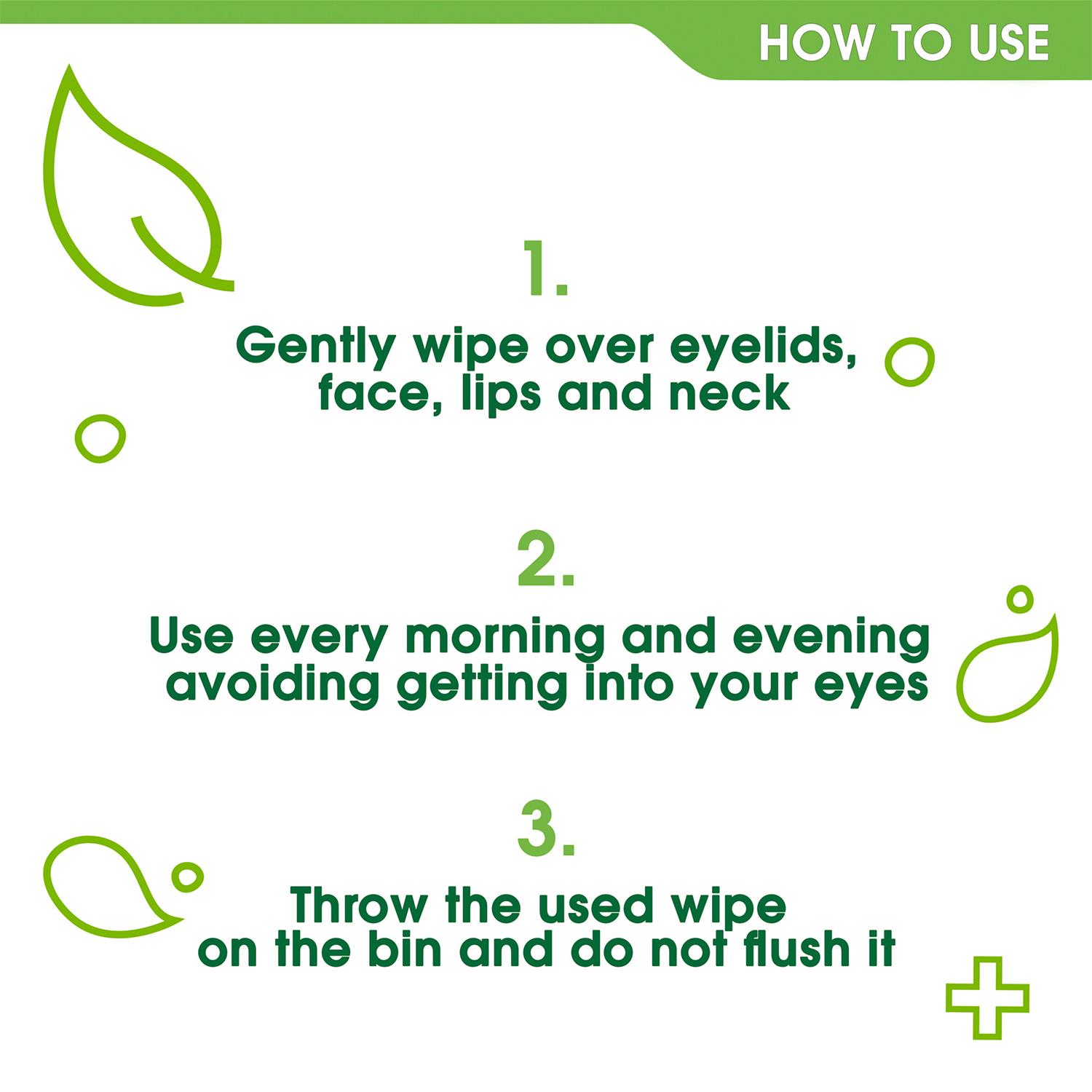 Simple Biodegradable Cleansing Facial Wipes, 3x20 Wipes - Picture 18 of 54