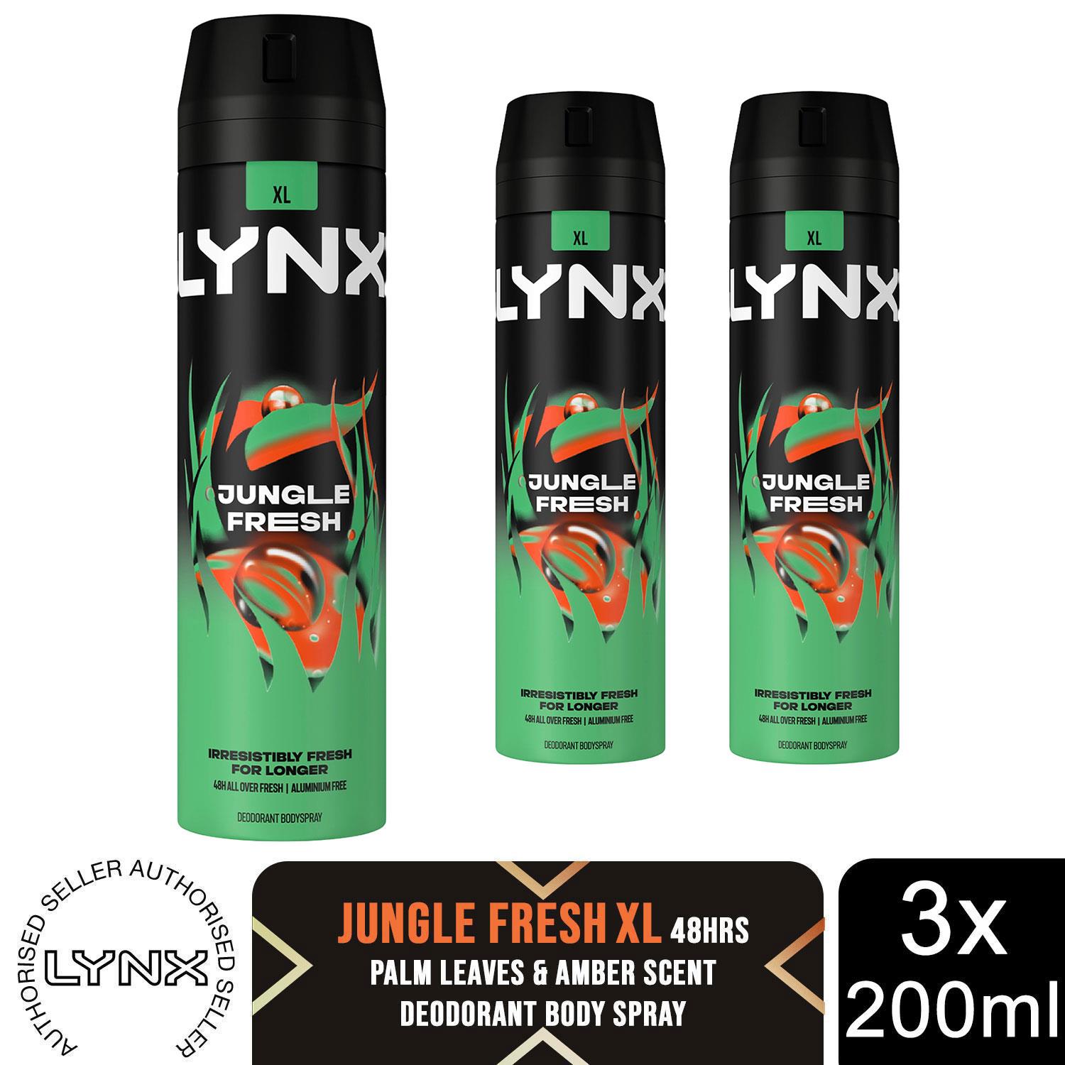 Lynx XL 48-Hour High Definition Fragrance Body Spray Deodorant, 3 Pack, 200ml - Picture 55 of 81