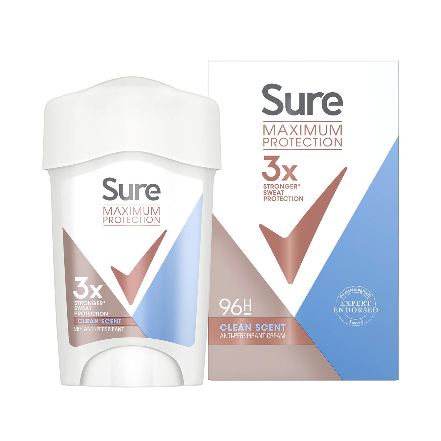 Sure Women Maximum Protection Anti-Perspirant Deodorant Cream, 45ml - Picture 104 of 142
