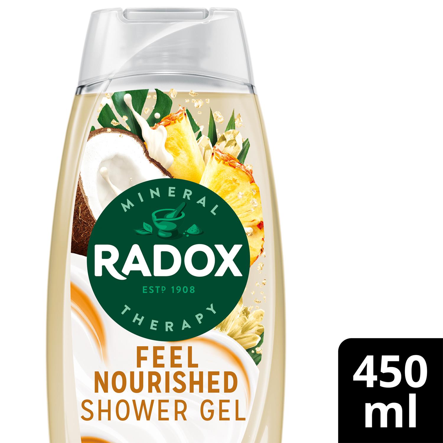 6x Radox Mineral Therapy Feel Nourished, Restored or Indulged Shower Cream,450ml - Picture 18 of 25