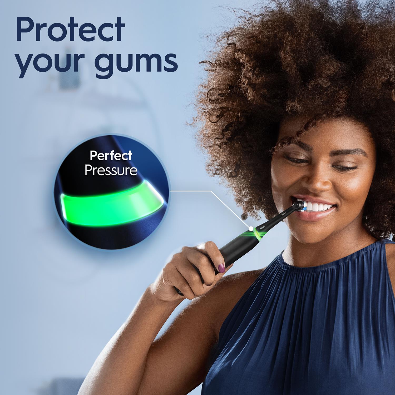 Oral-B iO3 Elektrische Wiederaufladbare Zahnbürste mit 3 Reinigungsmodi - Bild 32 von 36
