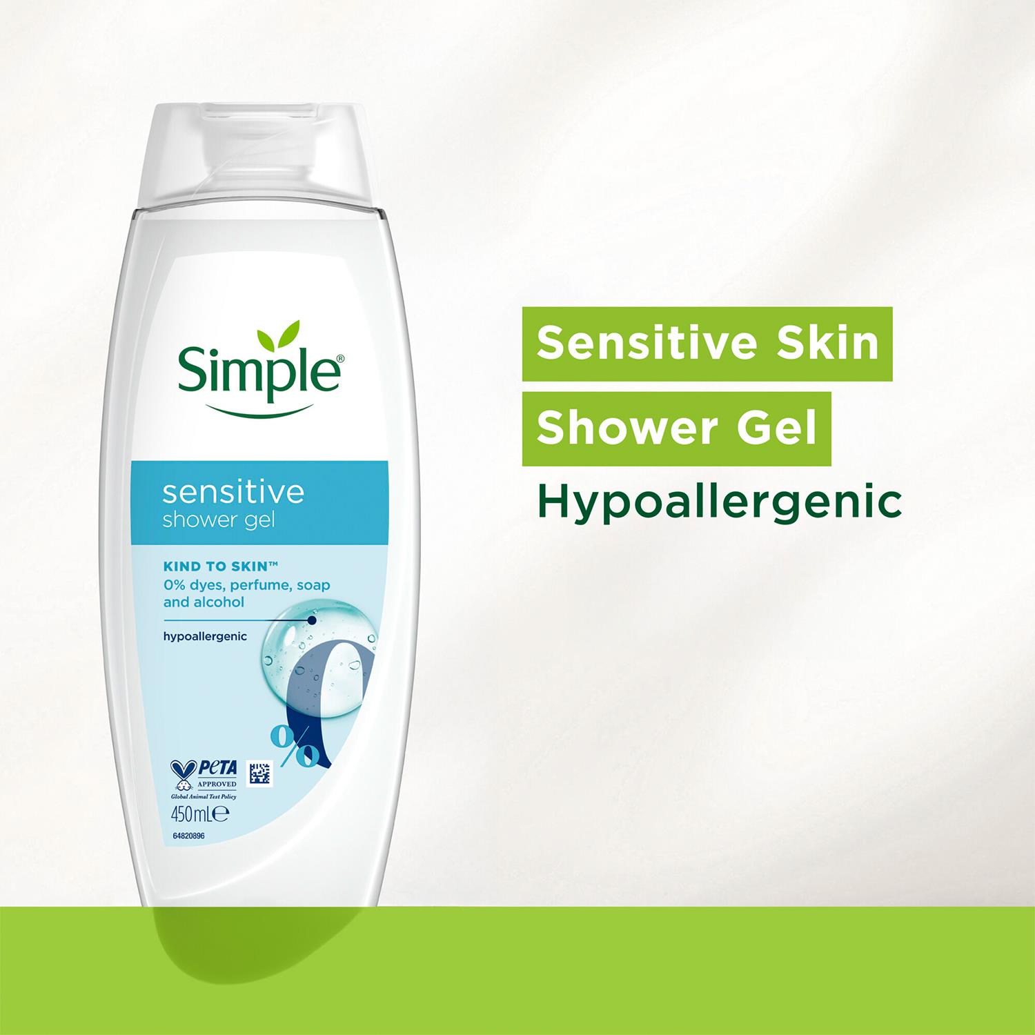Gel de ducha refrescante, nutritivo o sensible Simple Kind to Skin, 450 ml - Imagen 89 de 124